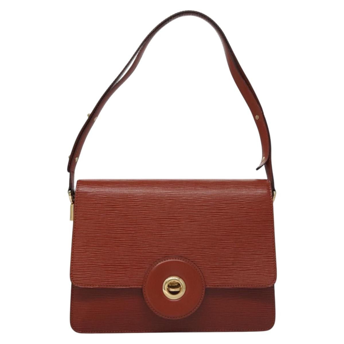 Louis Vuitton LOUIS VUITTON Epi Free Run Shoulder Bag Brown M52403 Size ONE SIZE - 13 Thumbnail