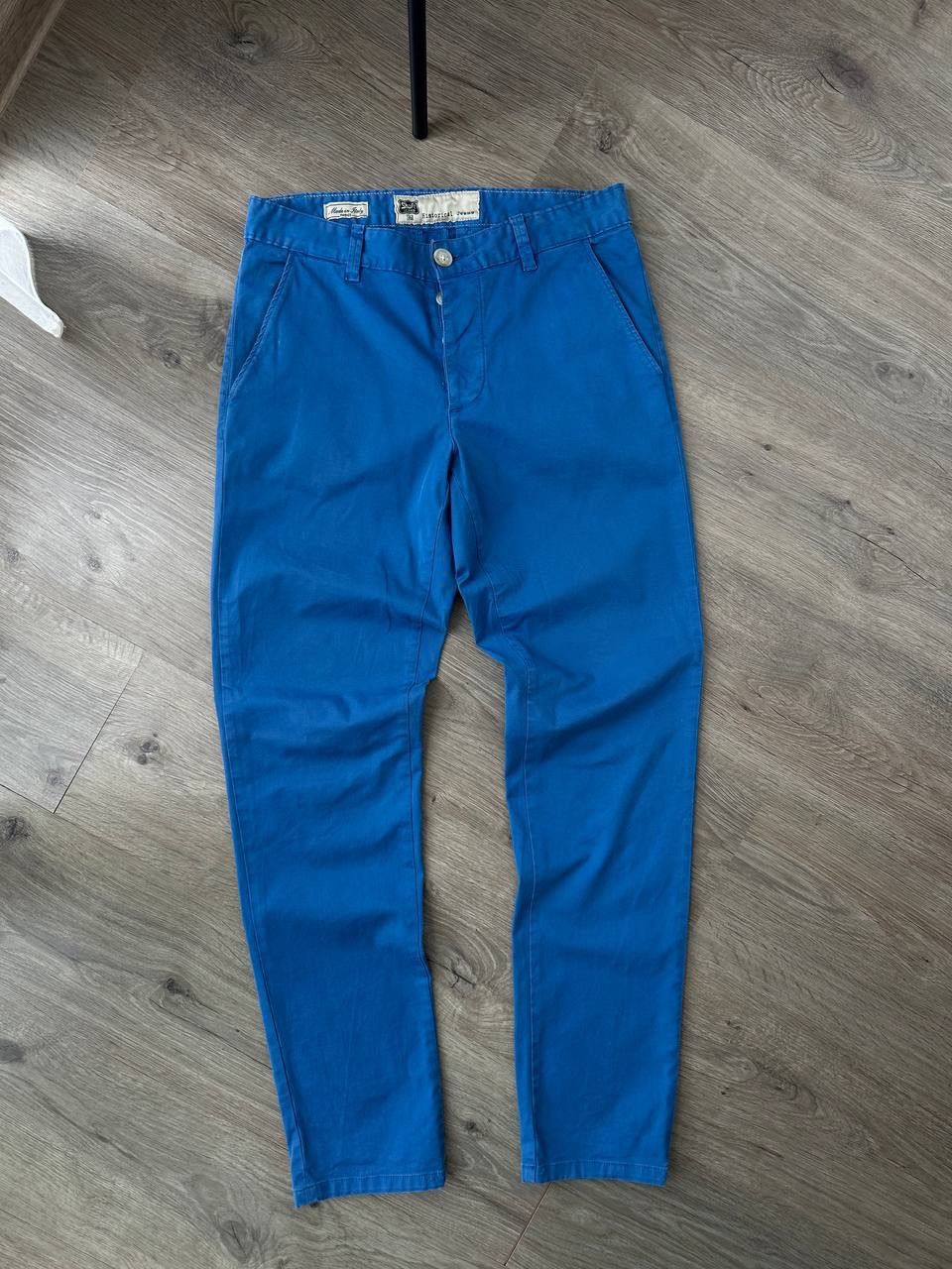 Japanese Brand × Vintage Vintage Japanese Historical Blue Workwear Pants Size US 34 / EU 50 - 1 Thumbnail