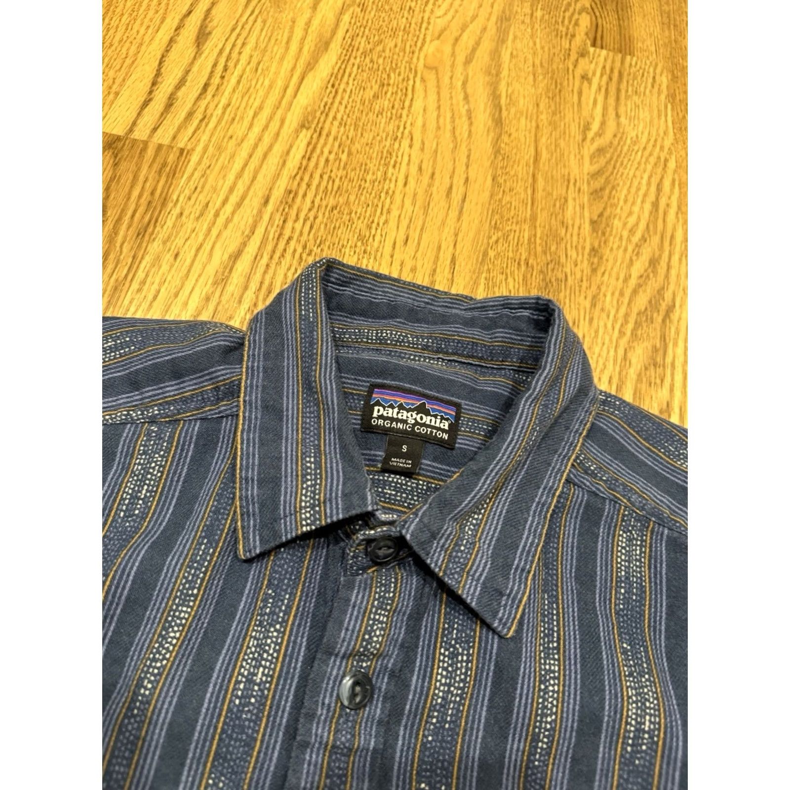 Patagonia Patagonia Fjord Button Flannel Shirt Mens Small Hiking Lightweight Long Sleeve Size US S / EU 44-46 / 1 - 2 Thumbnail