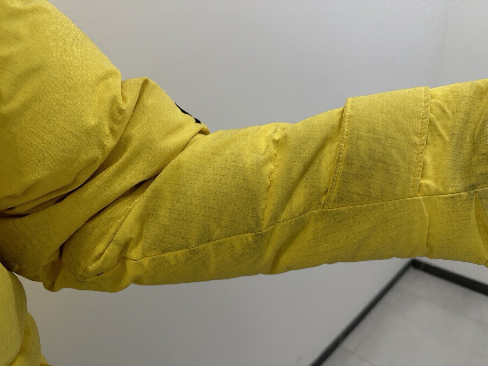 Schott Vintage 1990s 90s Yellow Puffer Down Jacket Schott NYC Men Size US S / EU 44-46 / 1 - 20 Thumbnail
