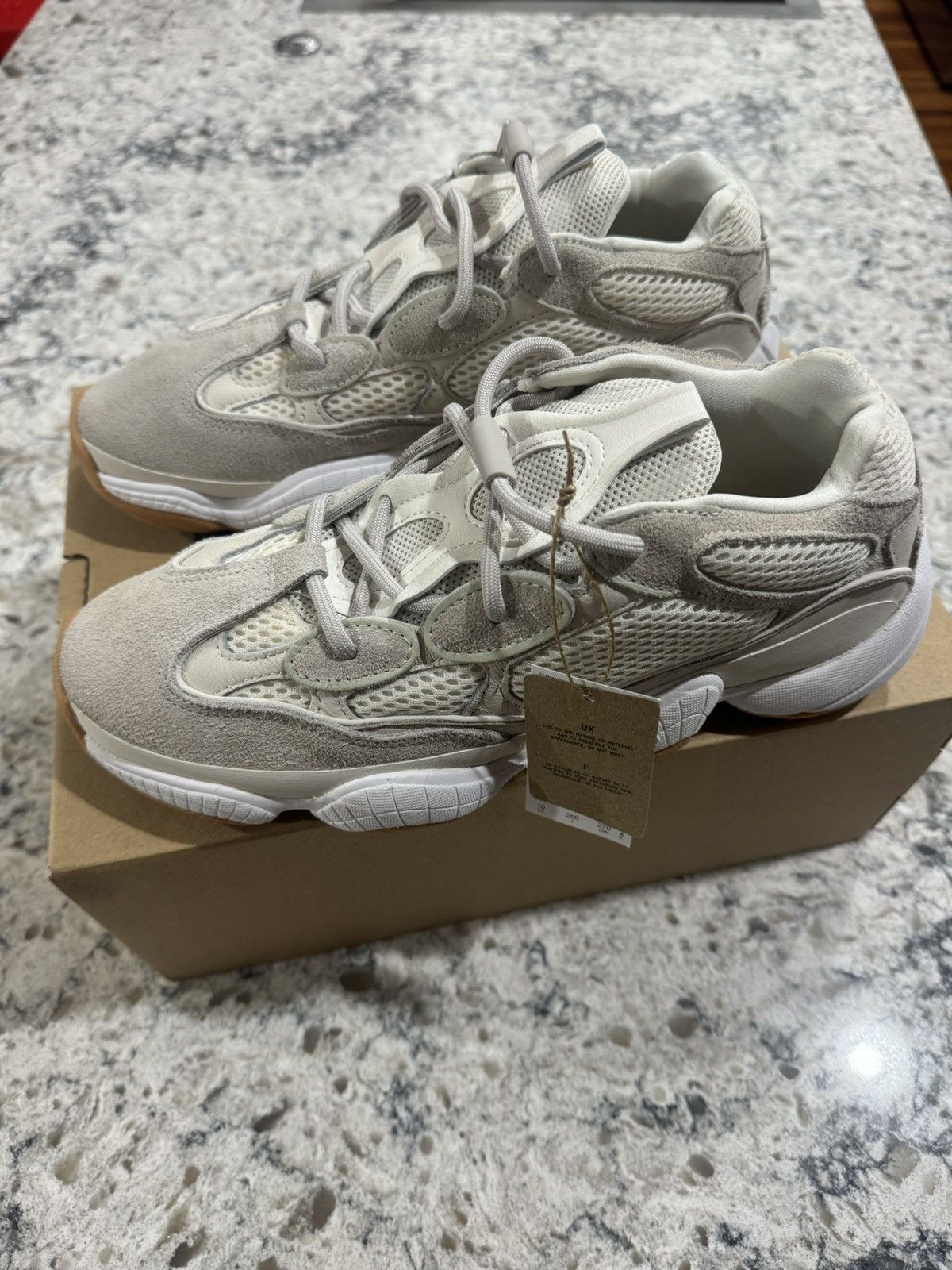Adidas × Kanye West Adidas Yeezy 500 Stone Taupe Size US 10 / EU 43 - 2 Thumbnail