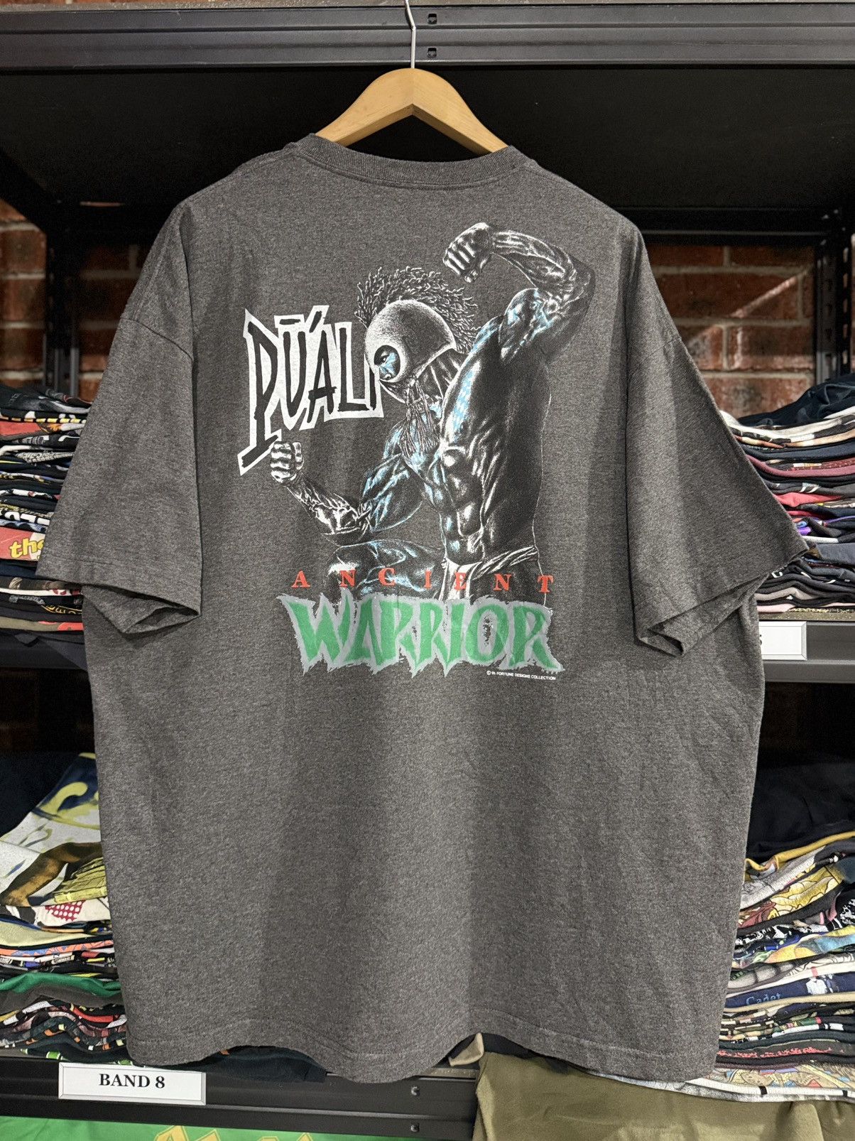 Other Vintage 90s Hawaiian Strength Ancient Warrior Oversize Tee Size US XXL / EU 58 / 5 - 1 Thumbnail