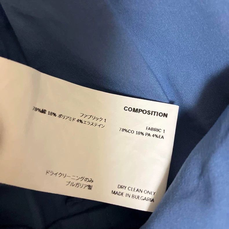Kiko Kostadinov Kiko Kostadinov Blue Trench Coat 2506-Nextarrow Size US M / EU 48-50 / 2 - 8 Thumbnail