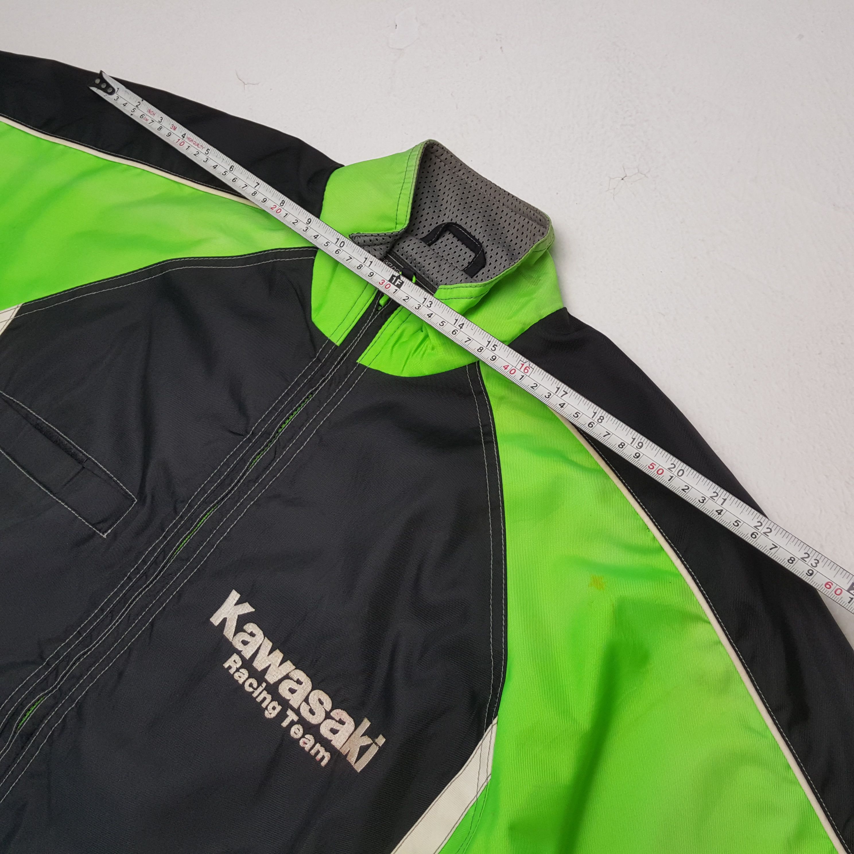 Japanese Brand × Vintage KAWASAKI RACING TEAM Taichi Jacket Motorcycle Style Size US L / EU 52-54 / 3 - 5 Thumbnail