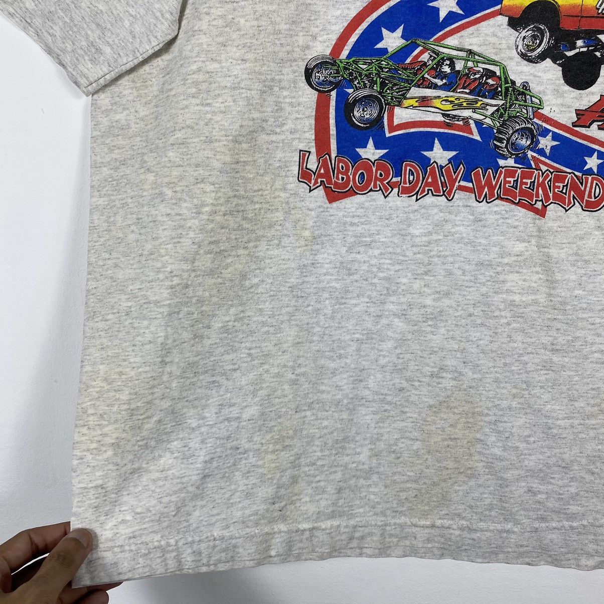 No Fear × Vintage VINTAGE 2001 PISMO BEACH LABOR DAY WEEKEND TEE Size US XL / EU 56 / 4 - 6 Thumbnail