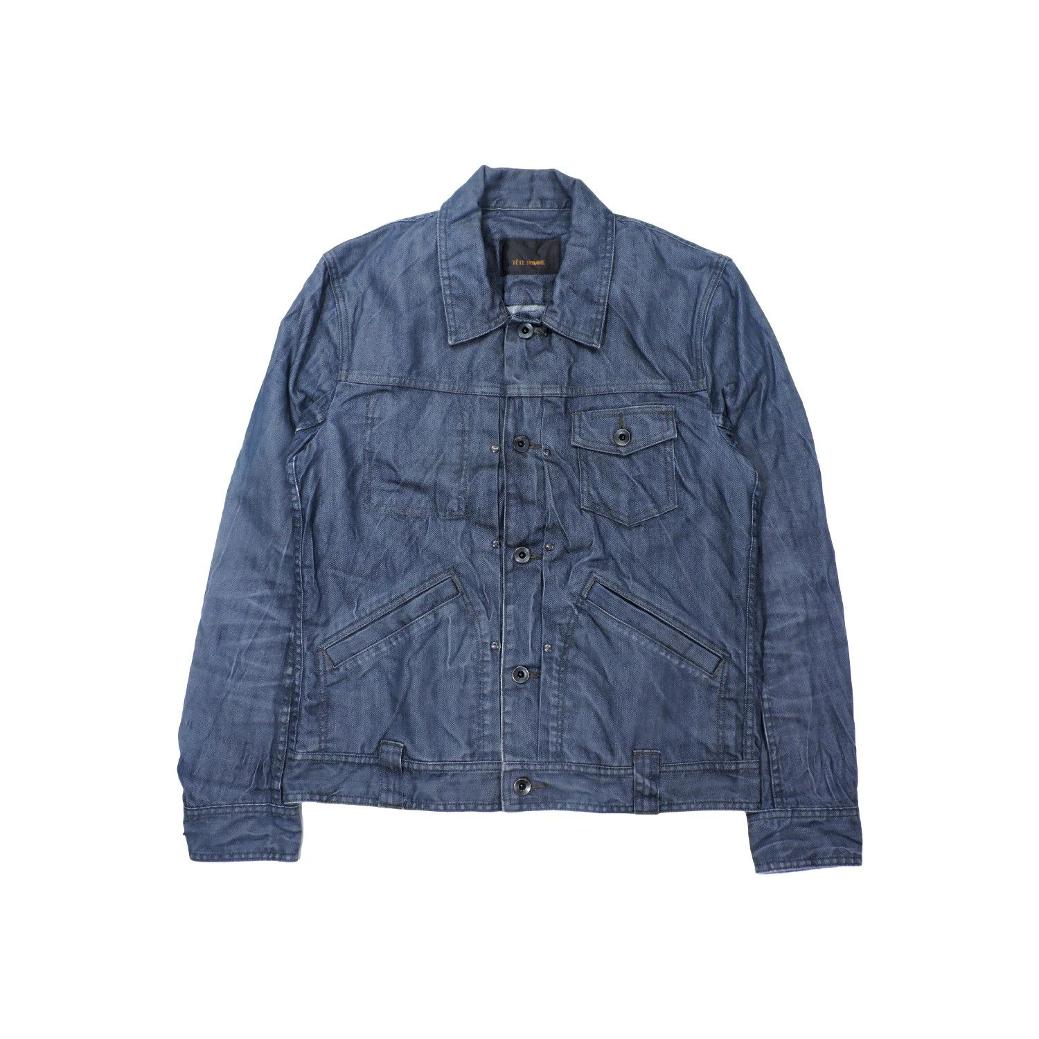 Tete Homme TÊTE HOMME DENIM JACKET Size US M / EU 48-50 / 2 - 1 Thumbnail
