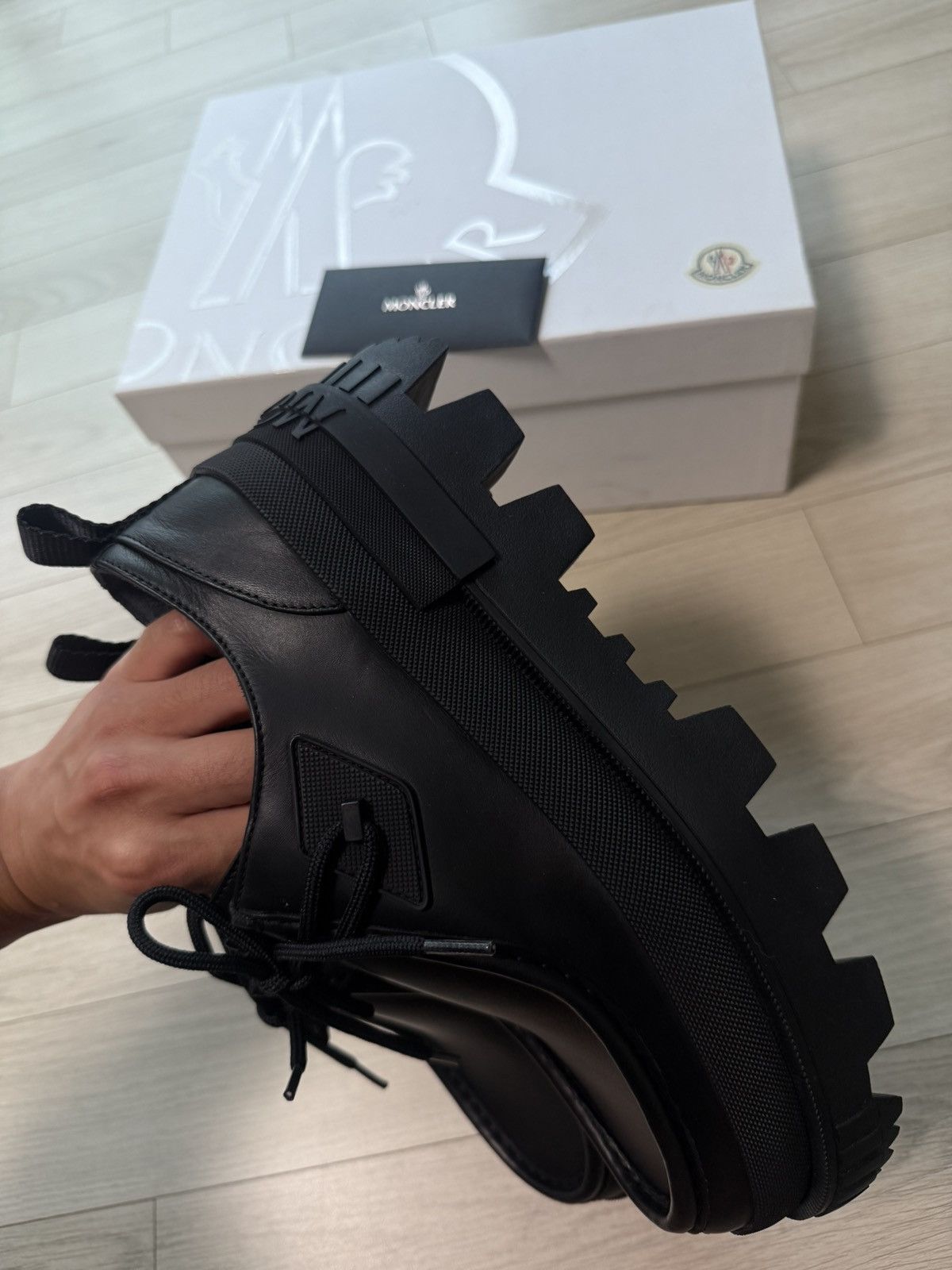 Moncler [New] Moncler leather Loafers 41-42size Size US 8.5 / EU 41-42 - 10 Thumbnail