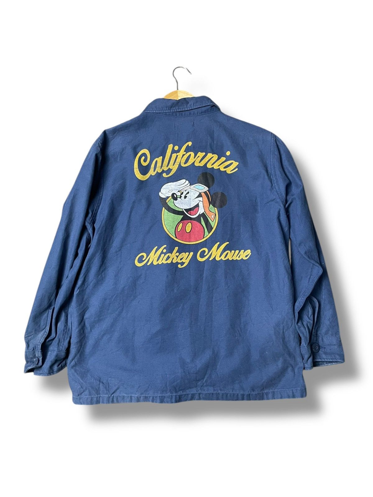 Disney × Japanese Brand × Vintage RCWB x DISNEY Mickey Mouse Back-print Jacket (93) Size US M / EU 48-50 / 2 - 4 Thumbnail