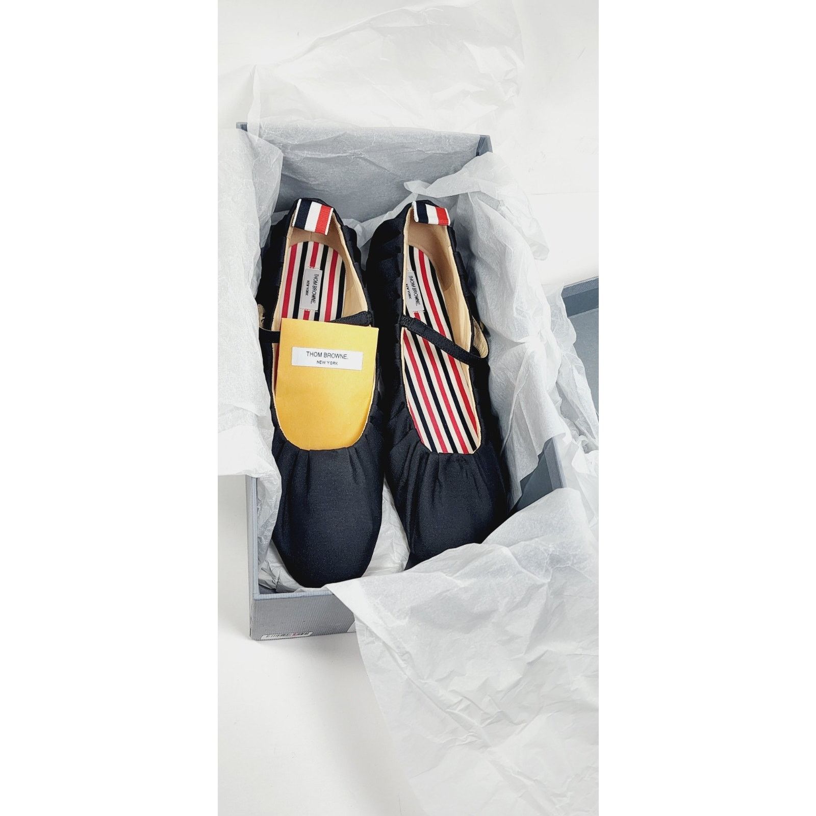 Thom Browne THOM BROWNE Silk BallerinaUS10 UK7 EU40 Ruched Made in Italy Size US 10 / IT 40 - 7 Thumbnail