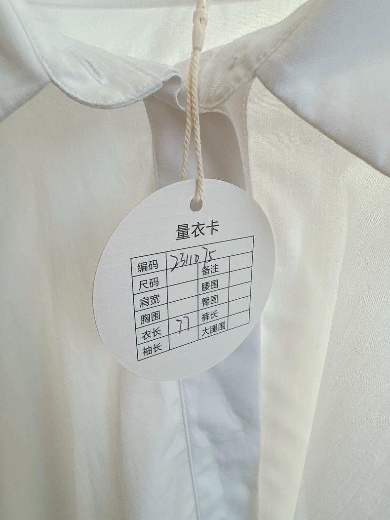 Dior Dior White shirt dress Size XS / US 0-2 / IT 36-38 - 4 Thumbnail