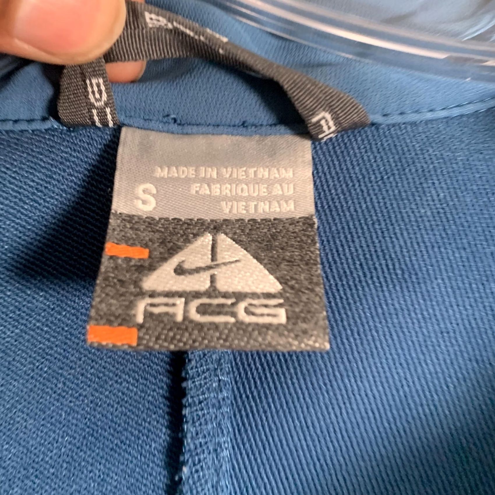 Nike Nike ACG Jacket Womens S Blue Softshell Full Zip Hiking Windbreaker Outdoor Size S / US 4 / IT 40 - 6 Thumbnail