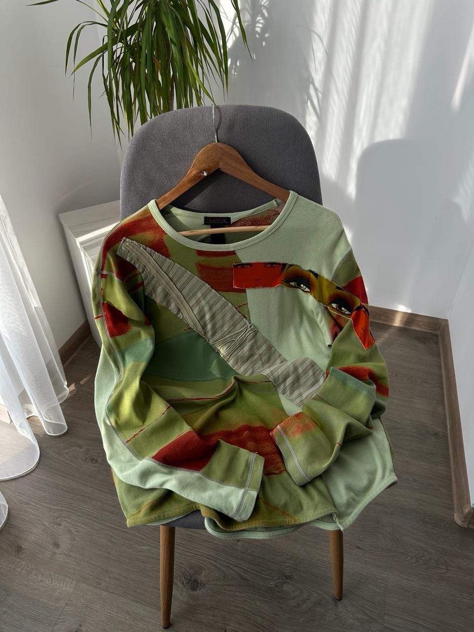 Japanese Brand × Vintage Vintage Custo Barcelona Printed Long Sleeve W’S Size M / US 6-8 / IT 42-44 - 6 Thumbnail