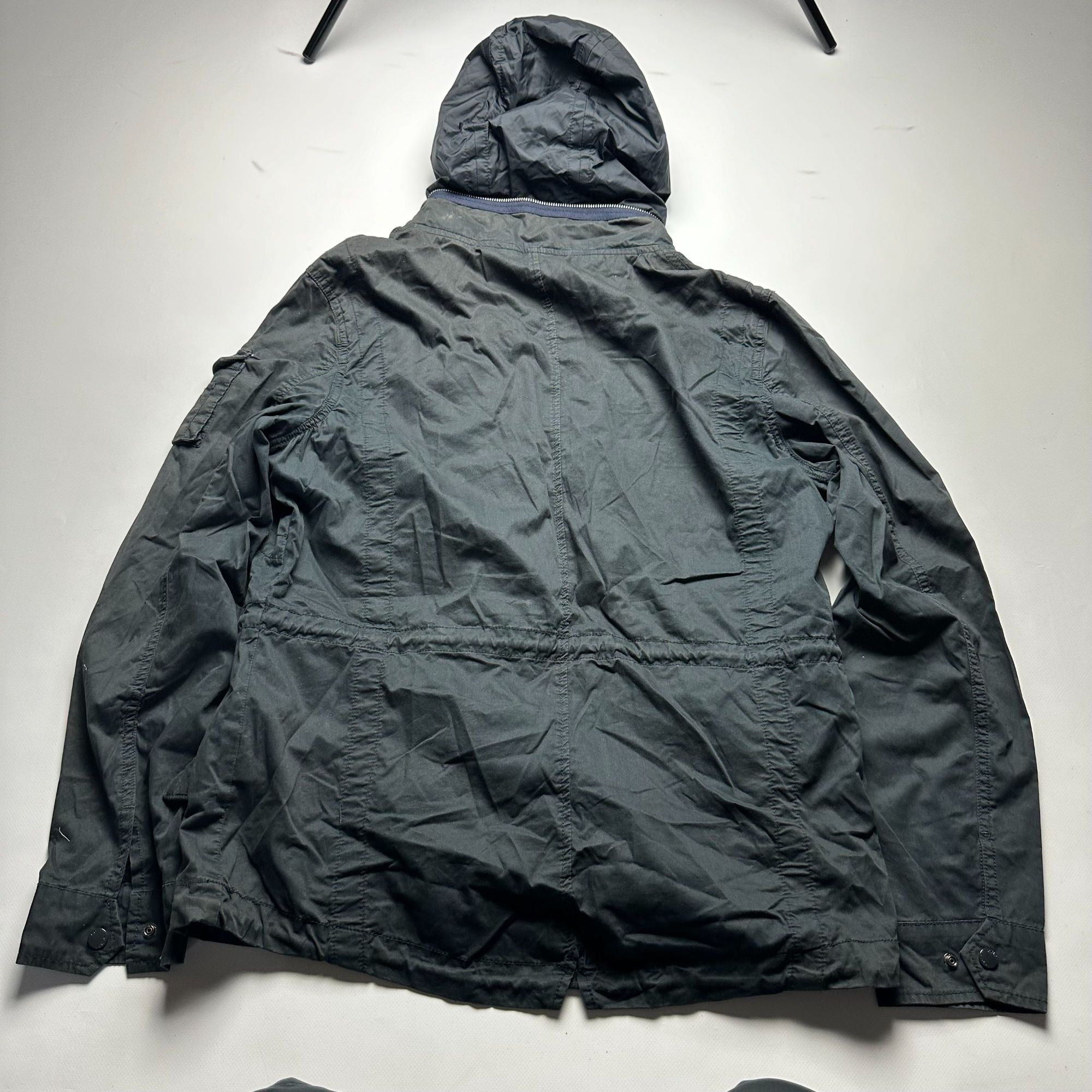Schott Schott NYC Vintage 90s Military Multi-Pocket Navy Jacket L Size US L / EU 52-54 / 3 - 5 Thumbnail