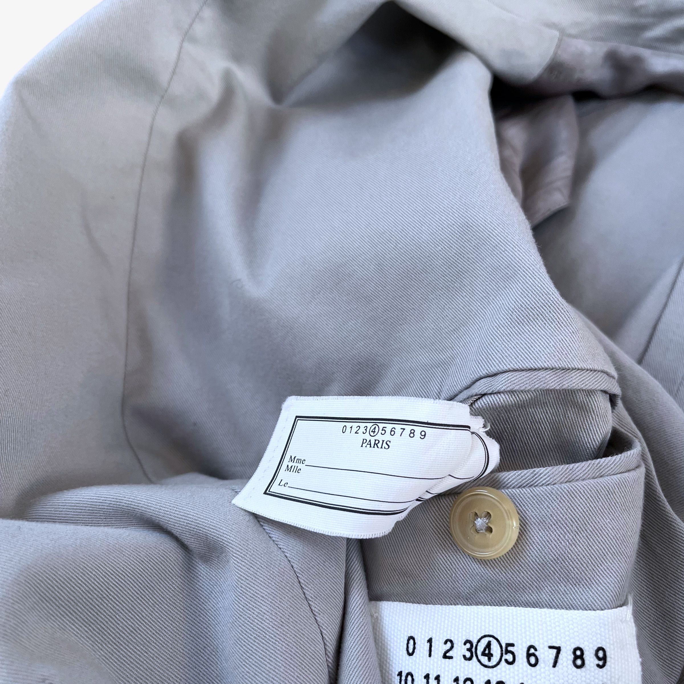 Maison Margiela Vintage Women's Maison Margiela Double Breasted Trench Coat Size S / US 4 / IT 40 - 4 Thumbnail