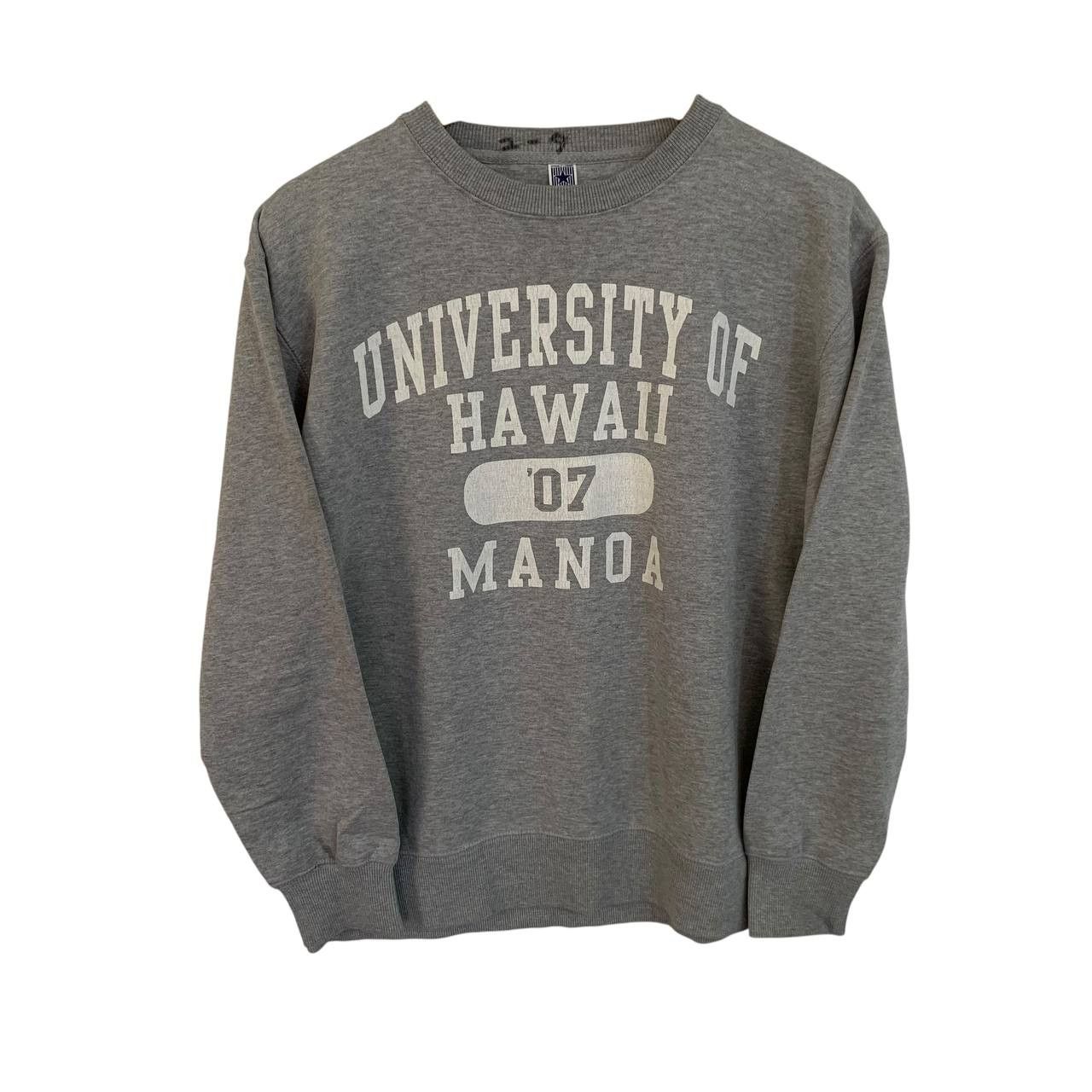 Vintage Vintage University OF Hawaii Sweatshirt Grey Size US S / EU 44-46 / 1 - 1 Thumbnail