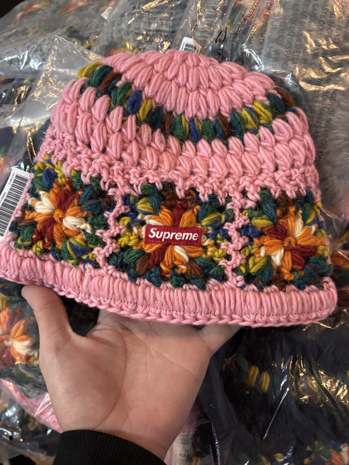 Supreme Rose Beanie | Grailed