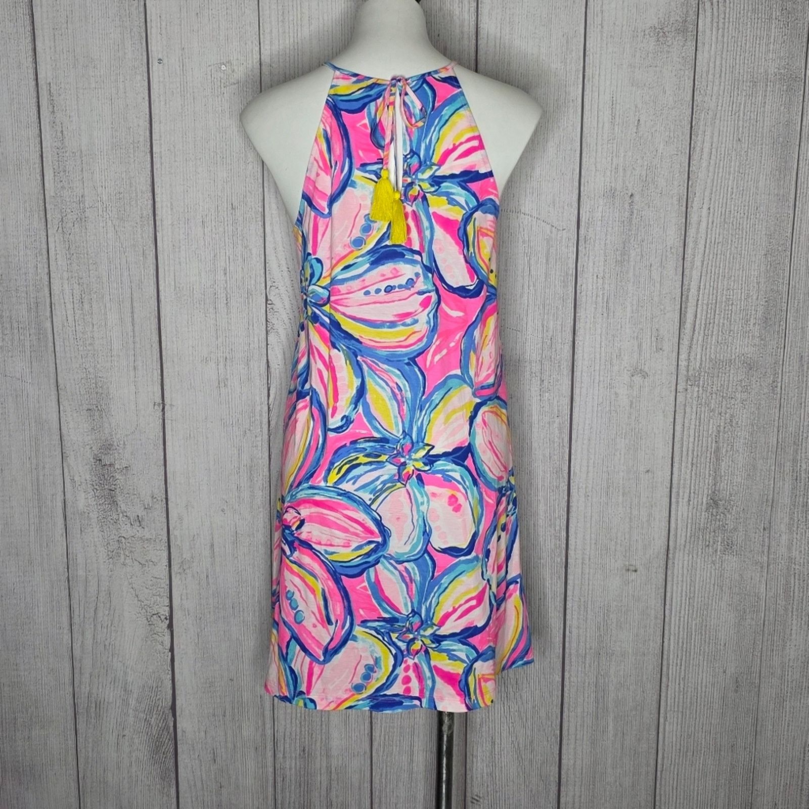 Lilly Pulitzer Lilly Pulitzer Margot Swing Dress - “Sunset The Sunny Side" Size S / US 4 / IT 40 - 3 Thumbnail