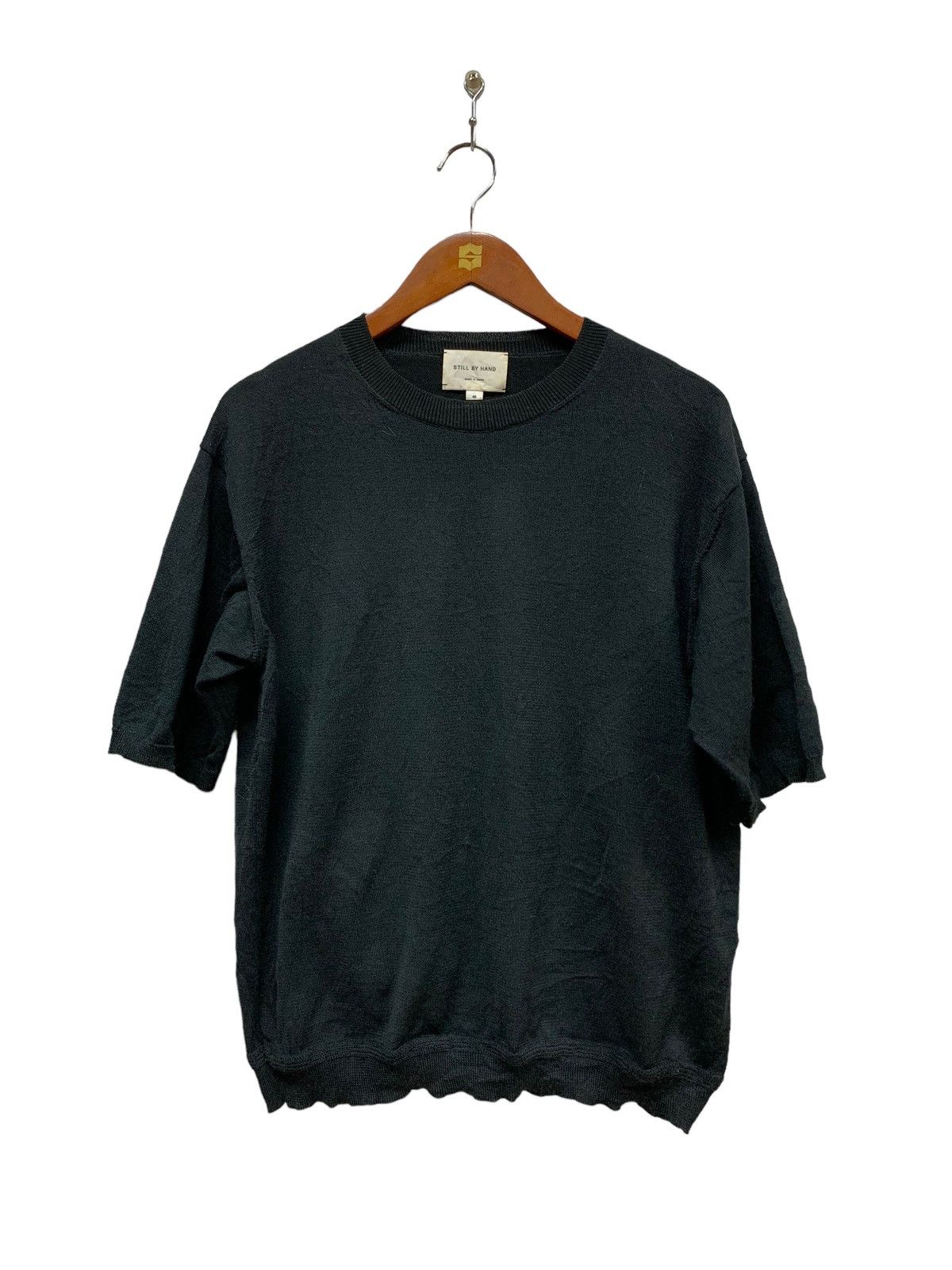 image of Still By Hand Knitted Japan in Black, Men's (Size Medium)