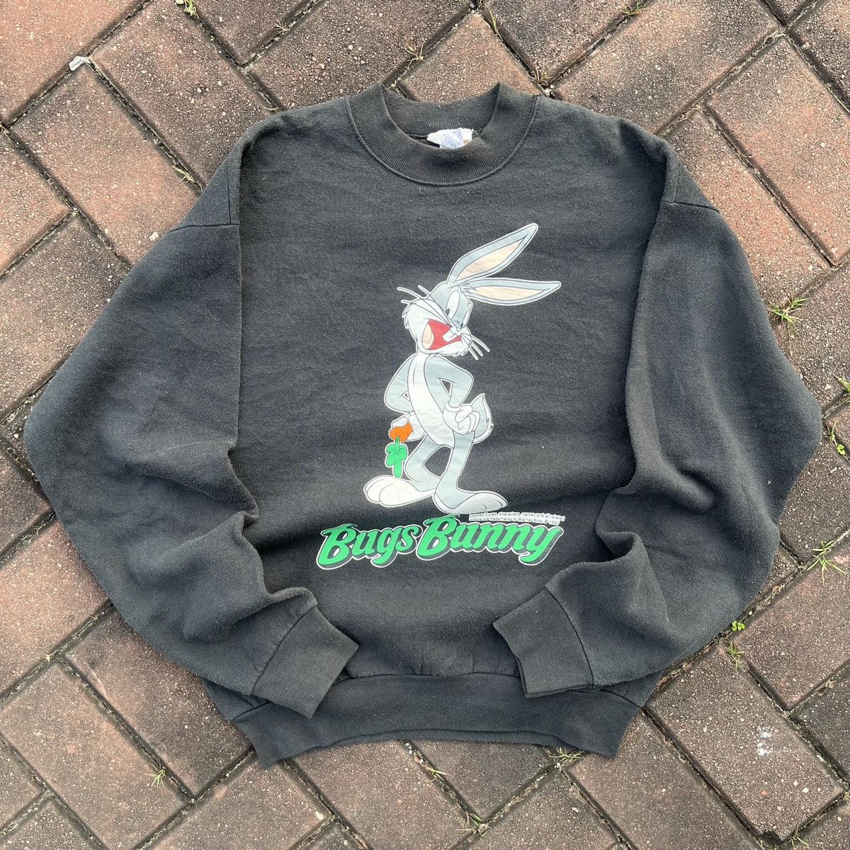 Vintage × Warner Bros VINTAGE 90s LOONEY TUNES BAD BUNNY SWEATSHIRT Size US L / EU 52-54 / 3 - 1 Thumbnail