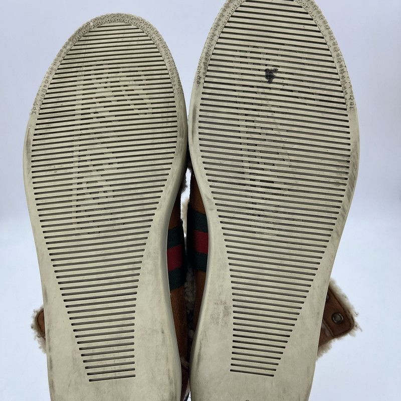 Gucci Gucci Brown Shearling Casual Shoes for Men -2508 Size US 9.5 / EU 42-43 - 9 Thumbnail