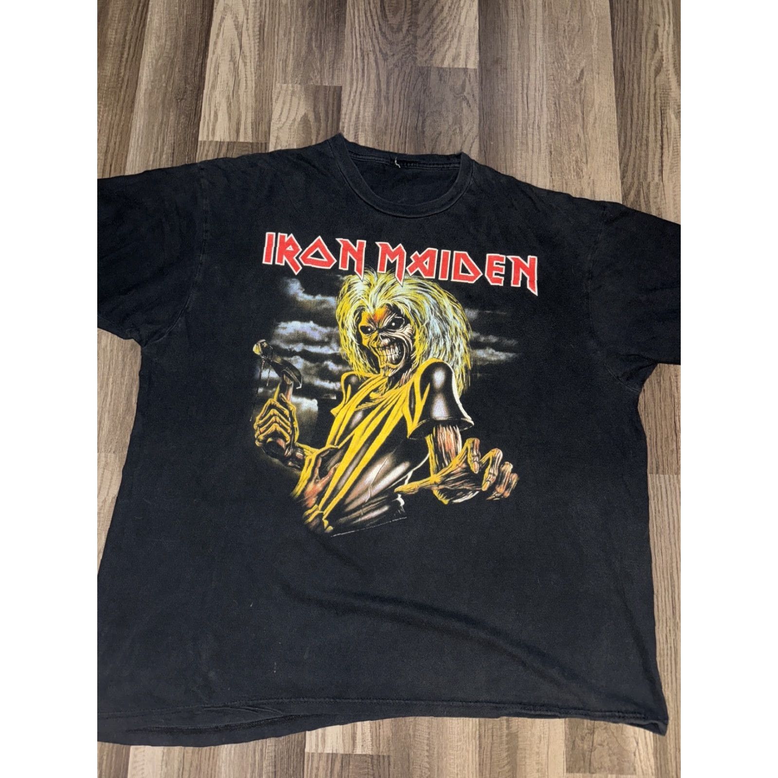 Vintage Iron Maiden T-Shirt 2XL Black 2005 Men XL Chest 25x27 Shirt Mens Size US XXL / EU 58 / 5 - 2 Thumbnail