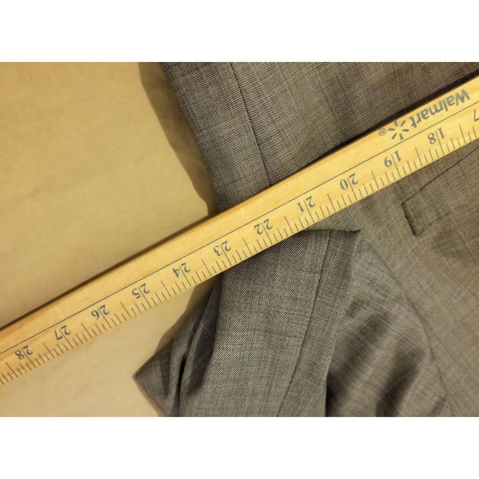 Brooks Brothers Mens Brooks Brothers Wool Blazer 44R Grey Sports Jacket Size 44R - 4 Thumbnail