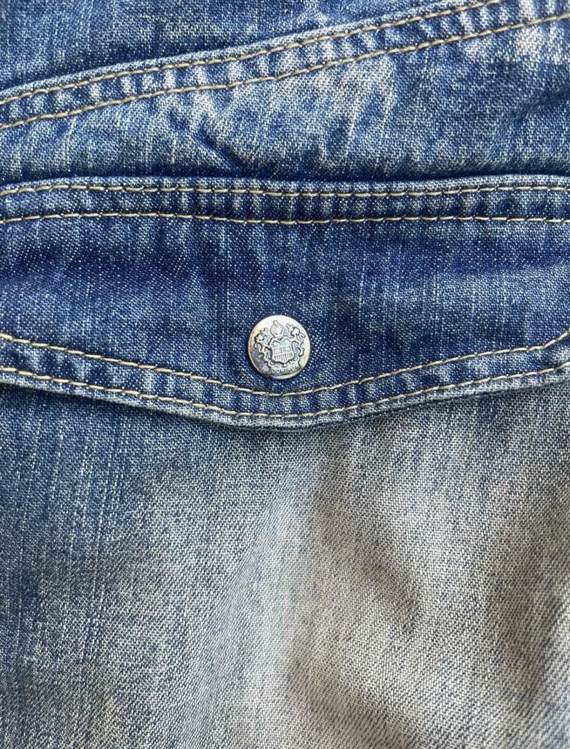 Japanese Brand × Vintage Vintage Bootcut Topism Parachute Bondage Denim Jeans Size US 32 / EU 48 - 7 Thumbnail