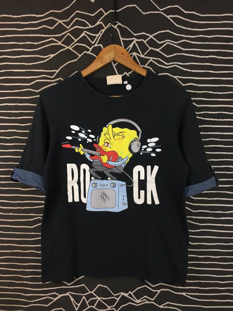 Nickelodeon Nickelodeon SpongeBob SquarePants Rock Star Tee Size US S / EU 44-46 / 1 - 1 Thumbnail