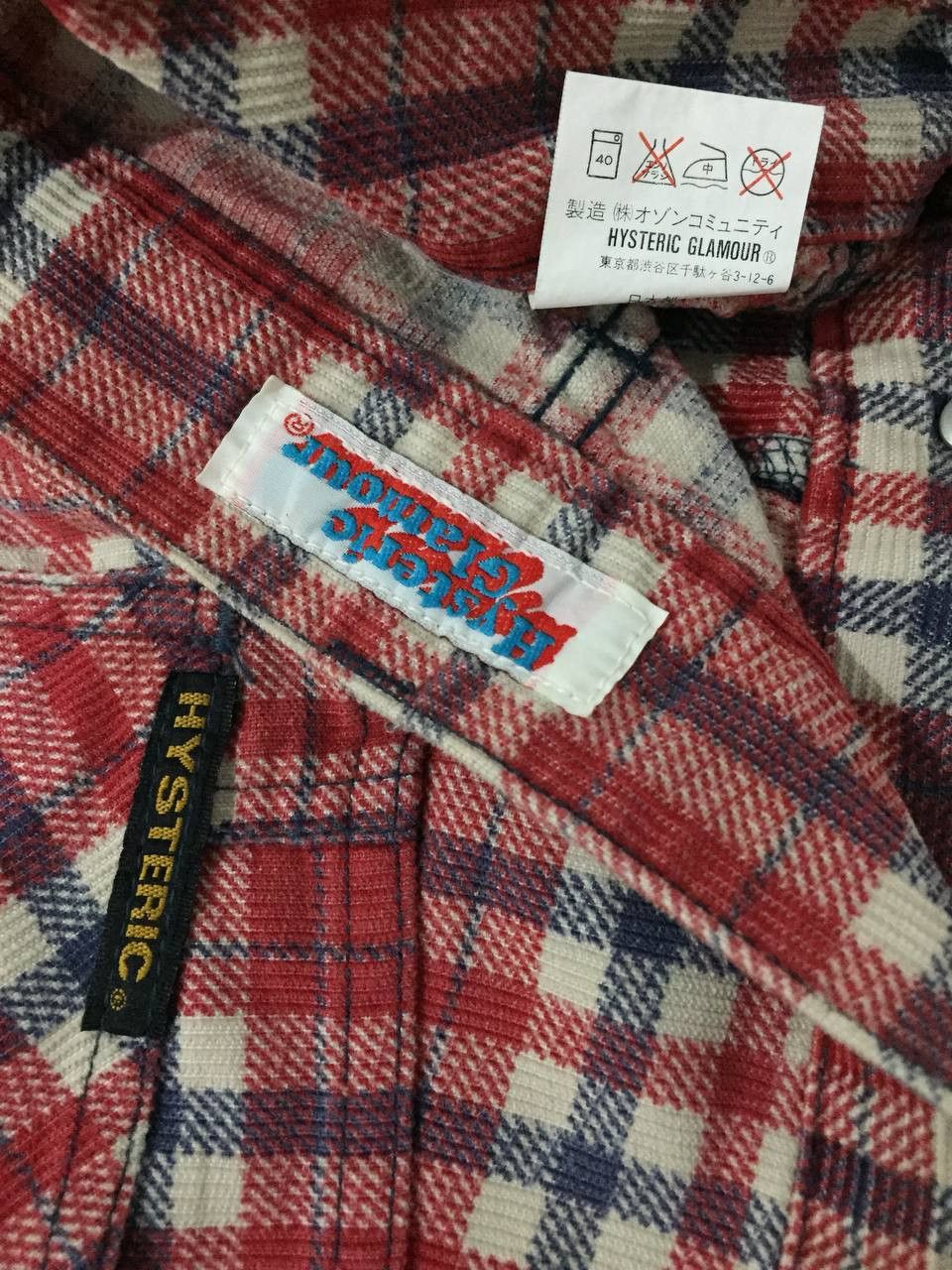Hysteric Glamour Vintage flared hysteric glamour plaid grunge style Size 29" - 4 Thumbnail