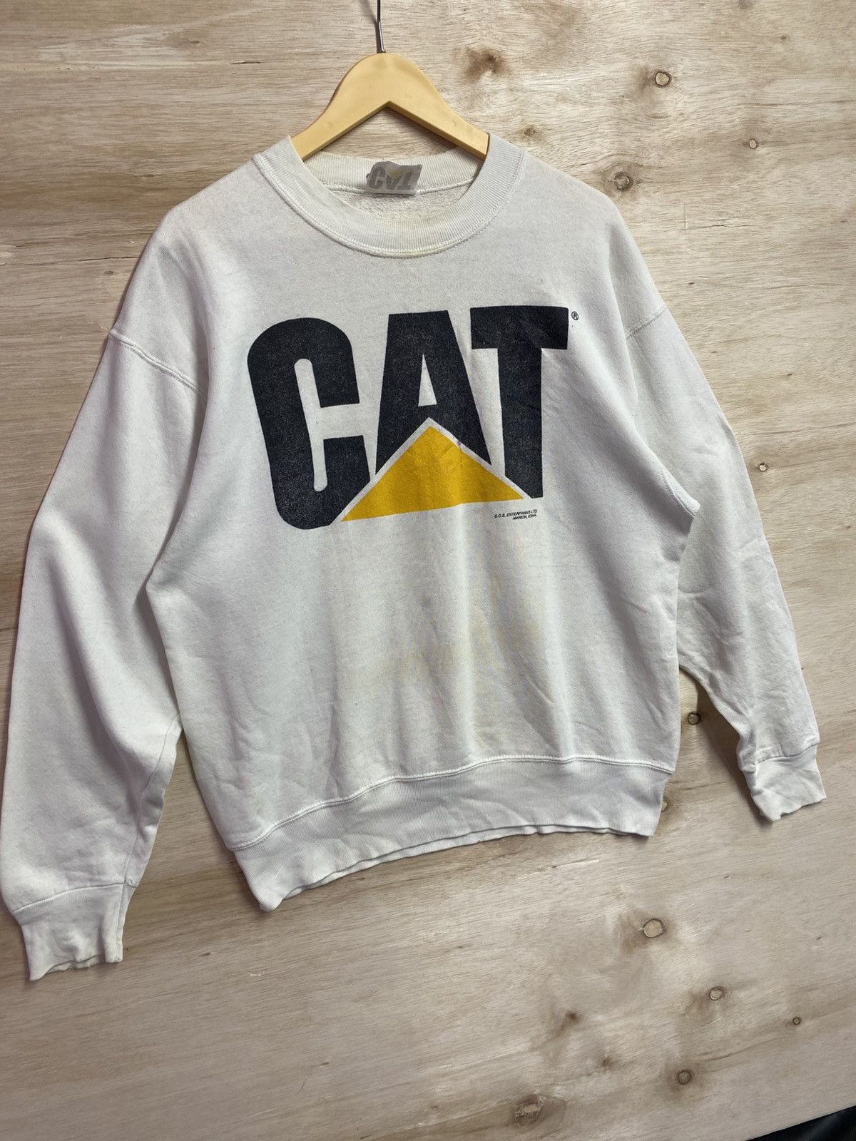 Other Vintage CAT sweatshirt Size US XL / EU 56 / 4 - 3 Thumbnail