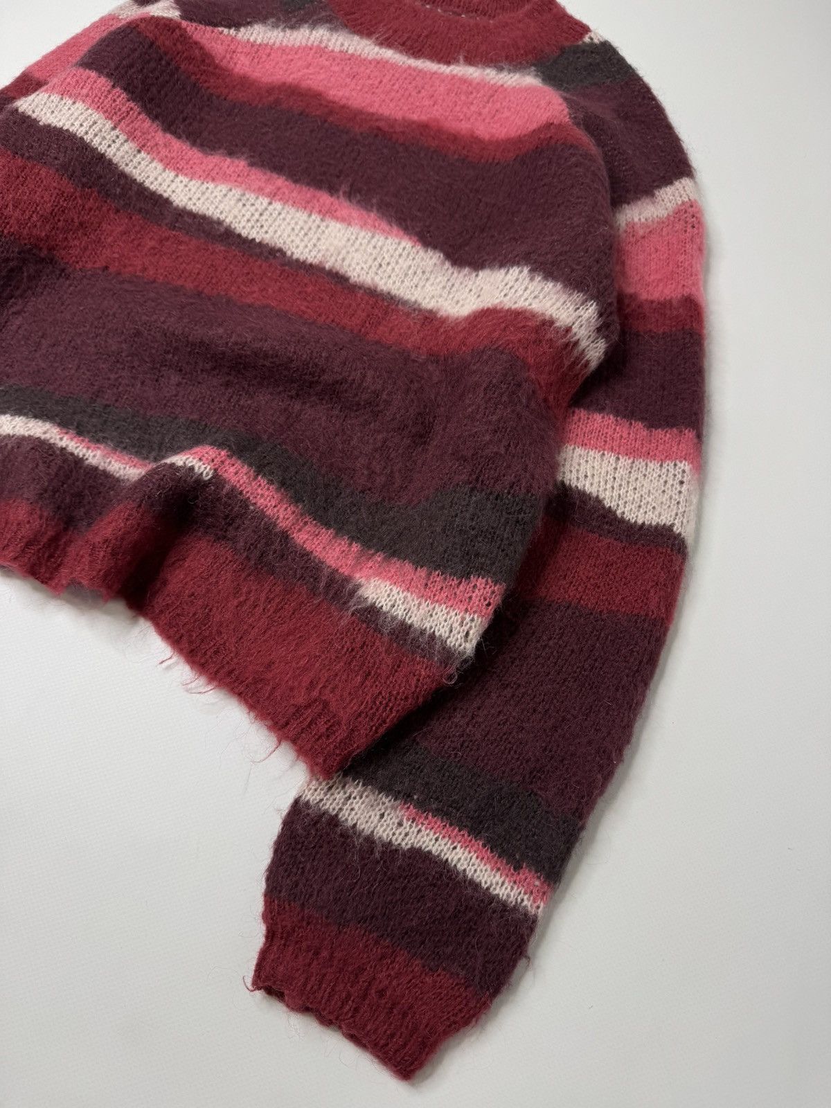 Vintage Vintage red mohair vibe knit swag y2k if6was9 lgb skater sk8 Size US M / EU 48-50 / 2 - 4 Thumbnail