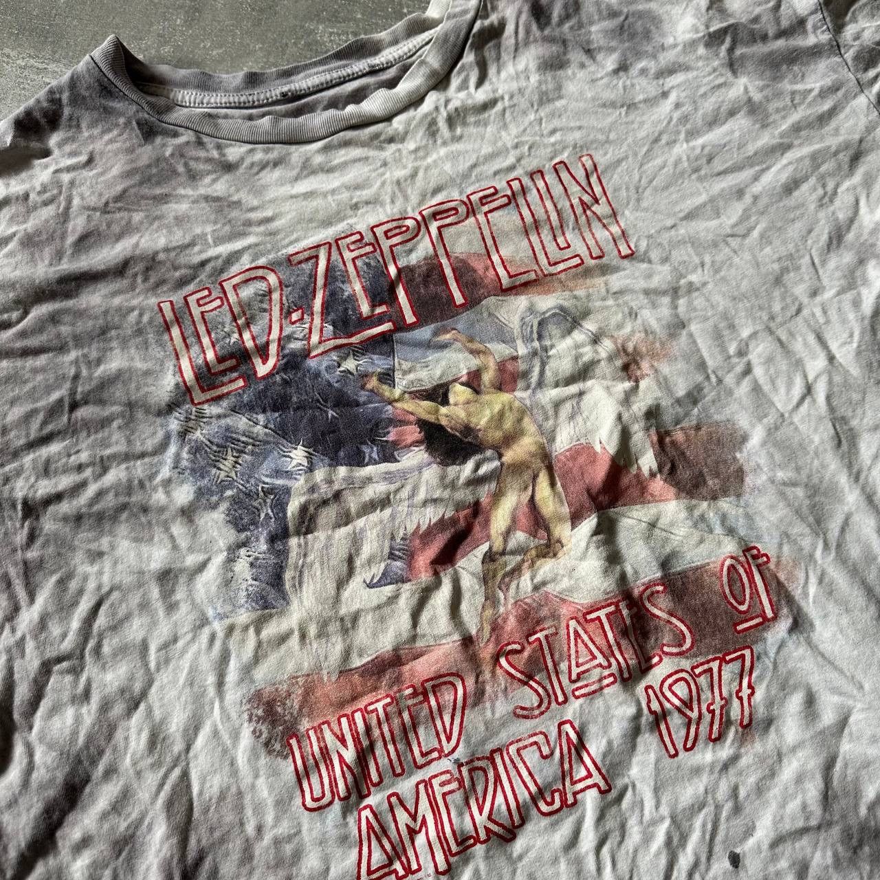 Band Tees × Led Zeppelin × Vintage Vintage Led Zeppelin United States Tour Band Tee Shirt Size US M / EU 48-50 / 2 - 3 Thumbnail