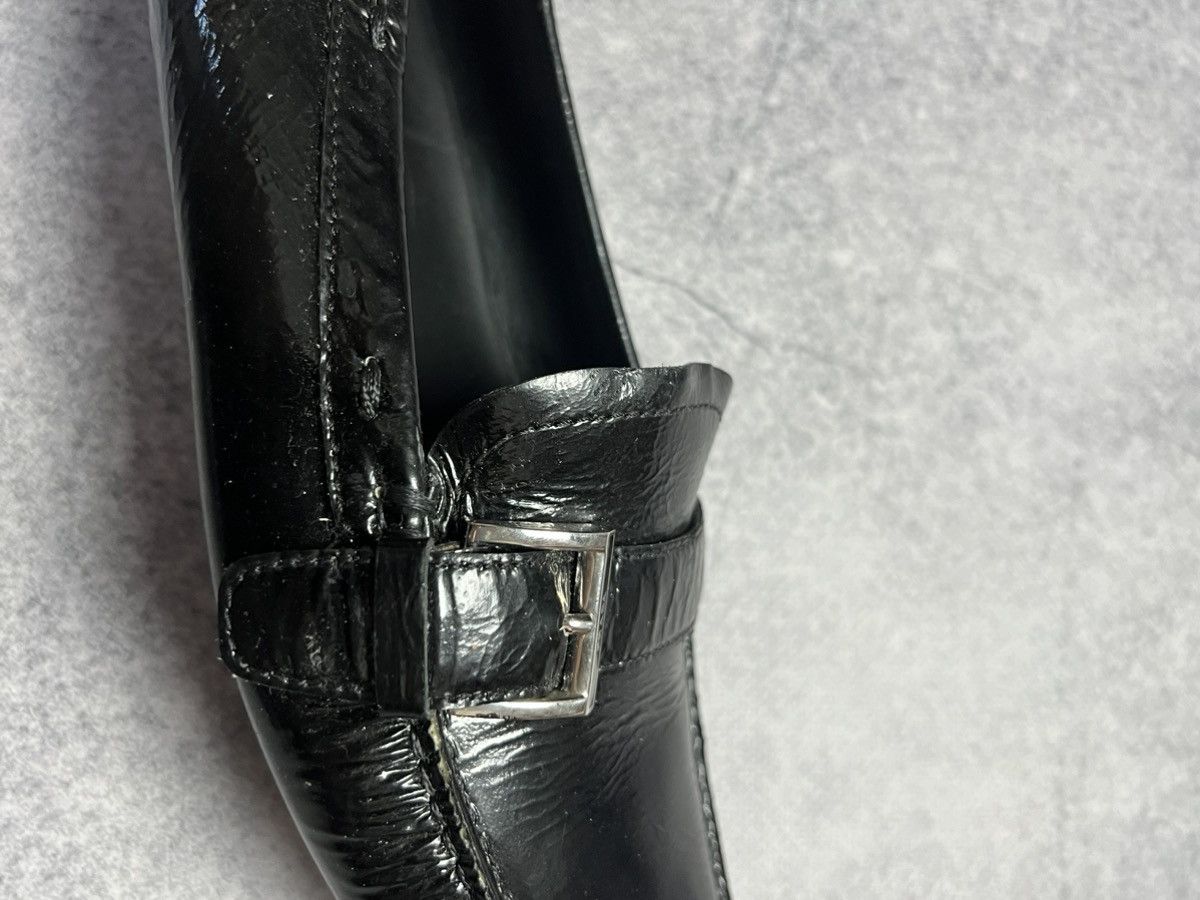 Prada Vintage Prada Leather Loafers Black Size 39 Size US 6.5 / EU 39-40 - 10 Thumbnail