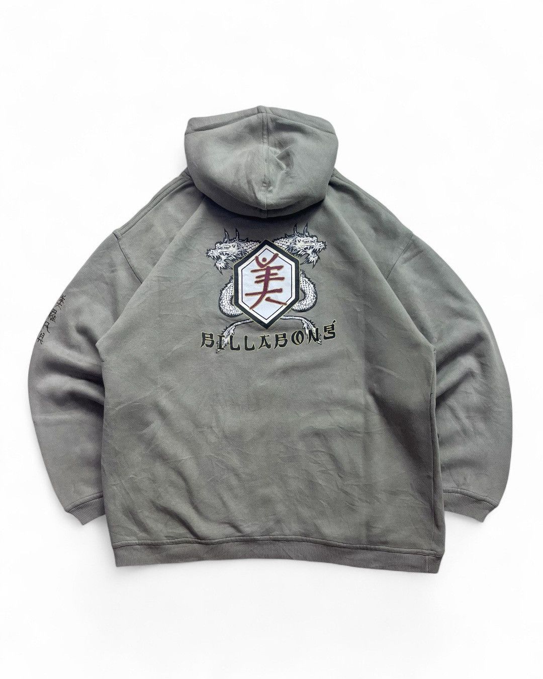 Billabong Vintage 1990s Billabong Dragon Hoodie Size US XL / EU 56 / 4 - 1 Thumbnail