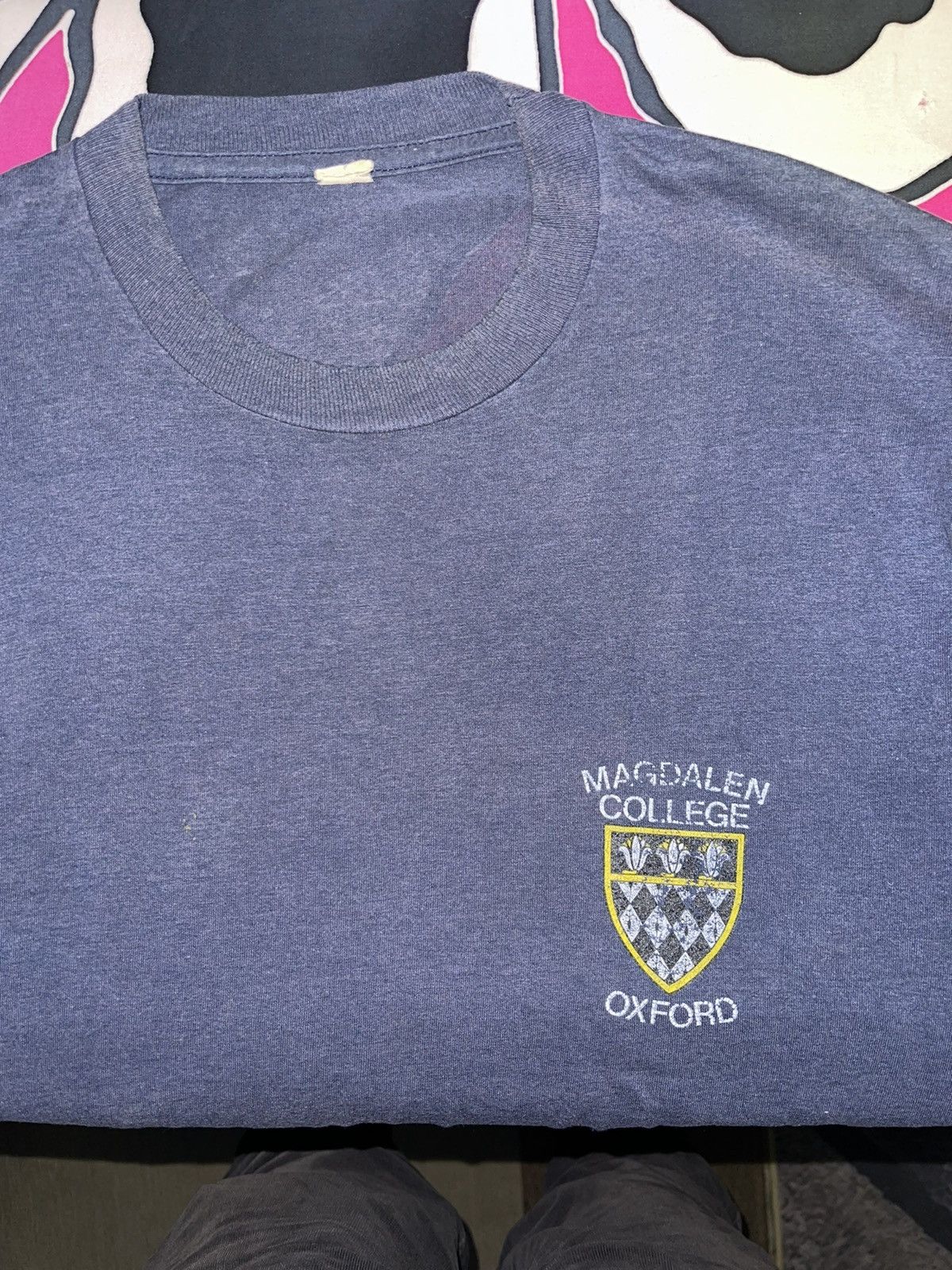 Vintage VINTAGE RARE MAGDALEN COLLAGE OXFORD Size US L / EU 52-54 / 3 - 2 Thumbnail
