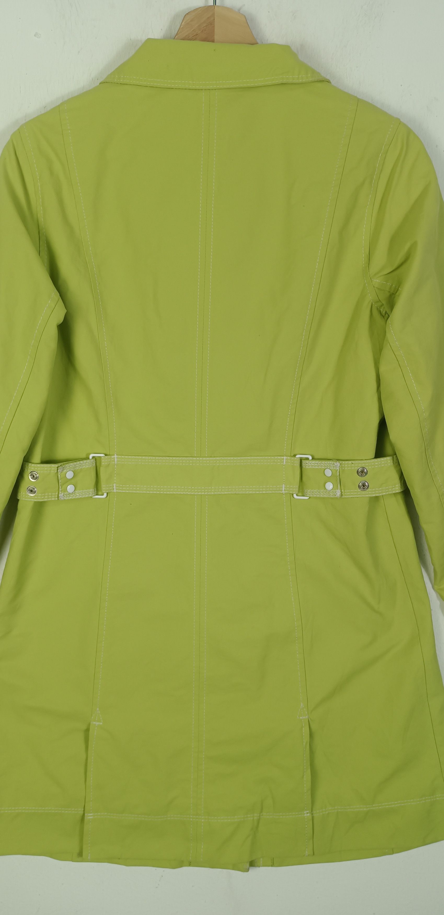 Eddie Bauer Eddie Bauer Seattle USA Lime Green Trench Coat Size S / US 4 / IT 40 - 6 Thumbnail
