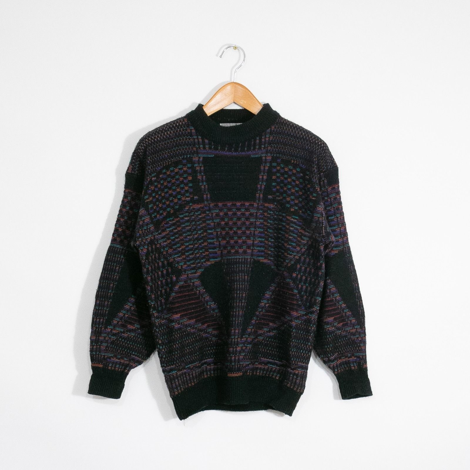 McGregor Vintage McGreogr Abstract Geometric Pattern Acrylic Sweater Size US M / EU 48-50 / 2 - 1 Thumbnail