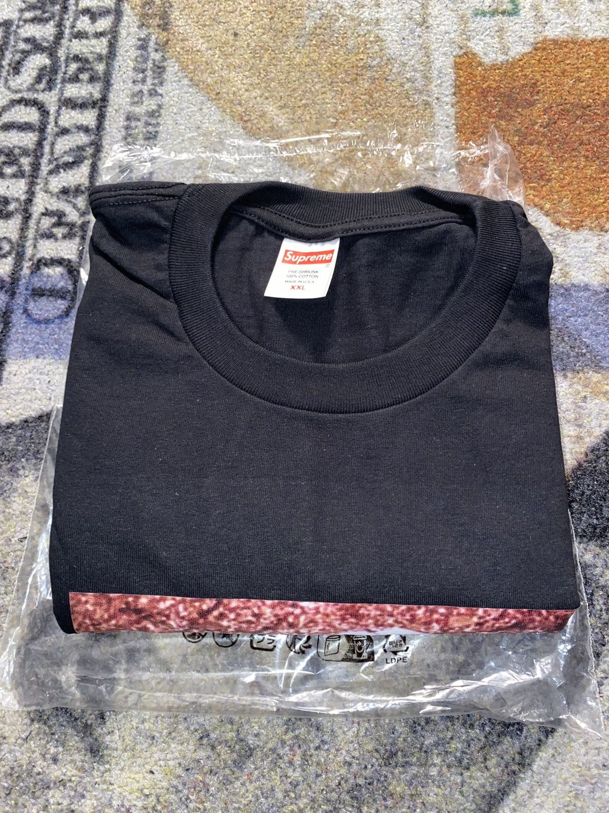 MF Doom × Supreme Supreme MF Doom Tee Black Size US XXL / EU 58 / 5 - 2 Thumbnail