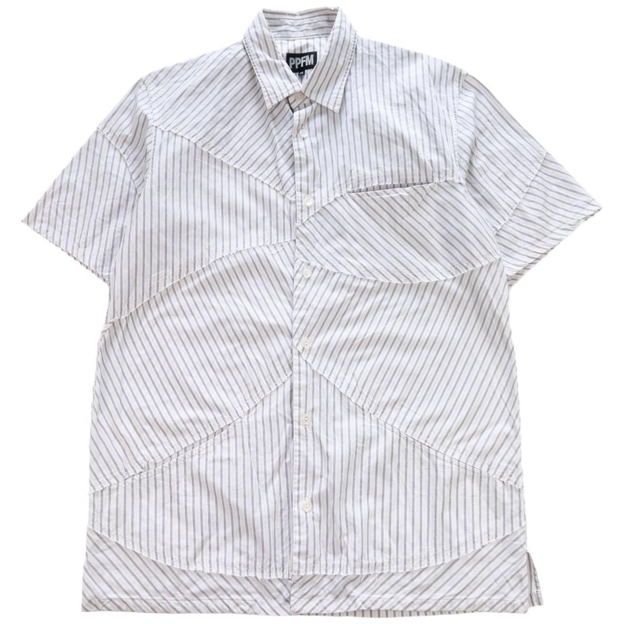 PPFM Vintage PPFM Patchwork Striped Shirt Size M Size US M / EU 48-50 / 2 - 1 Thumbnail