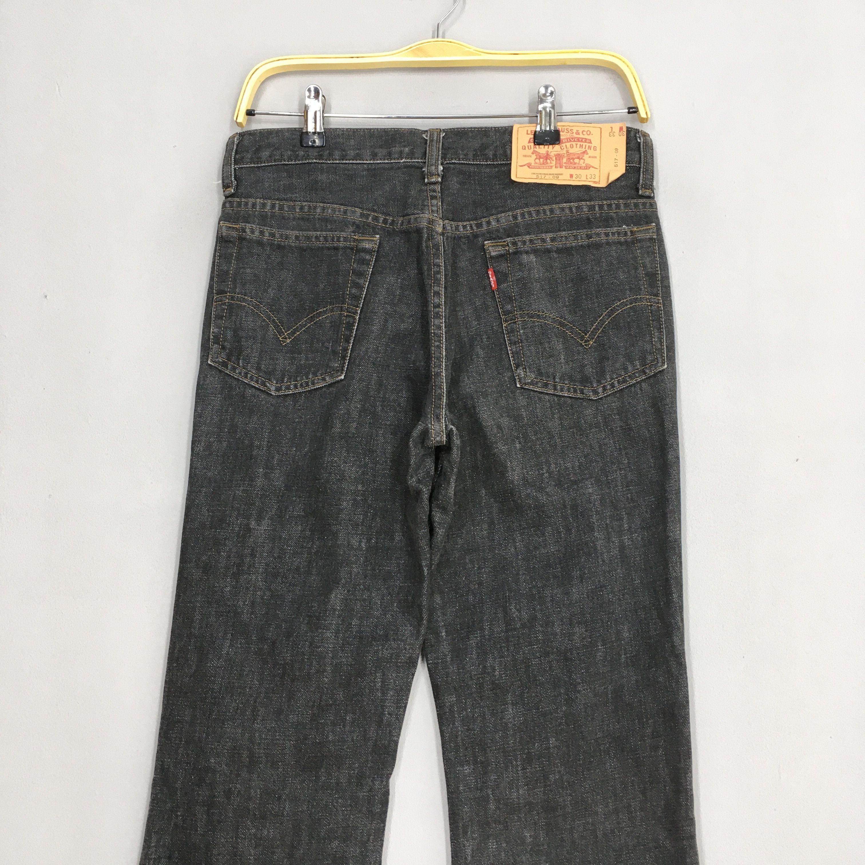 Levi's Size 30x32 Vtg Levi's 517 Bootcut Jeans Light Washed S174 Size US 30 / EU 46 - 11 Thumbnail