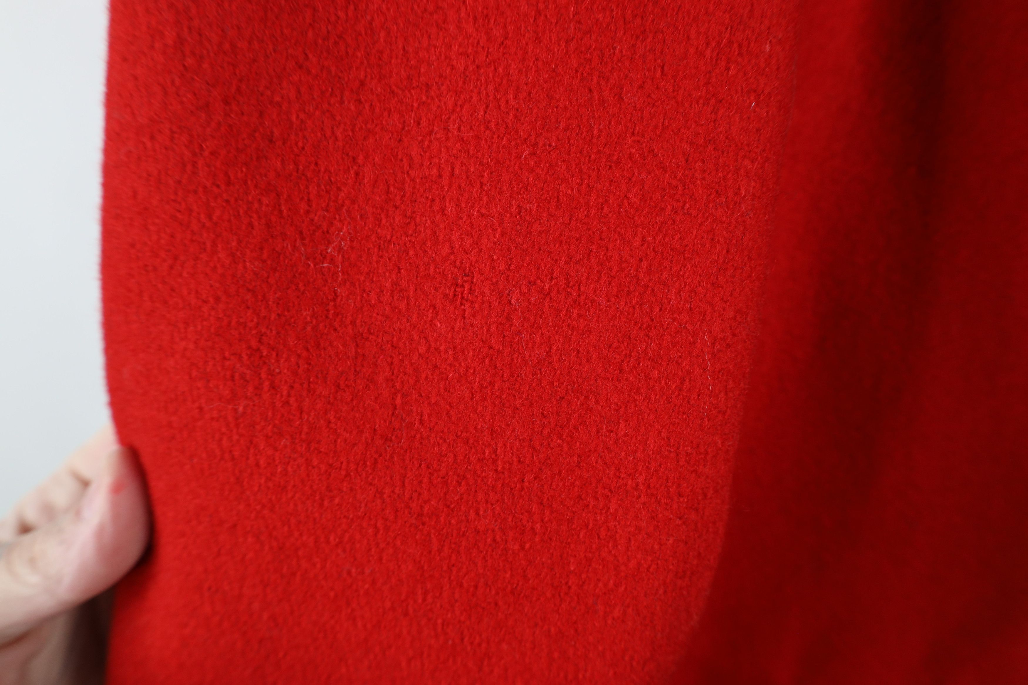 Vintage Vintage 50s 60s Butwin Wool Varsity Letterman Jacket Red USA Size US XL / EU 56 / 4 - 4 Thumbnail