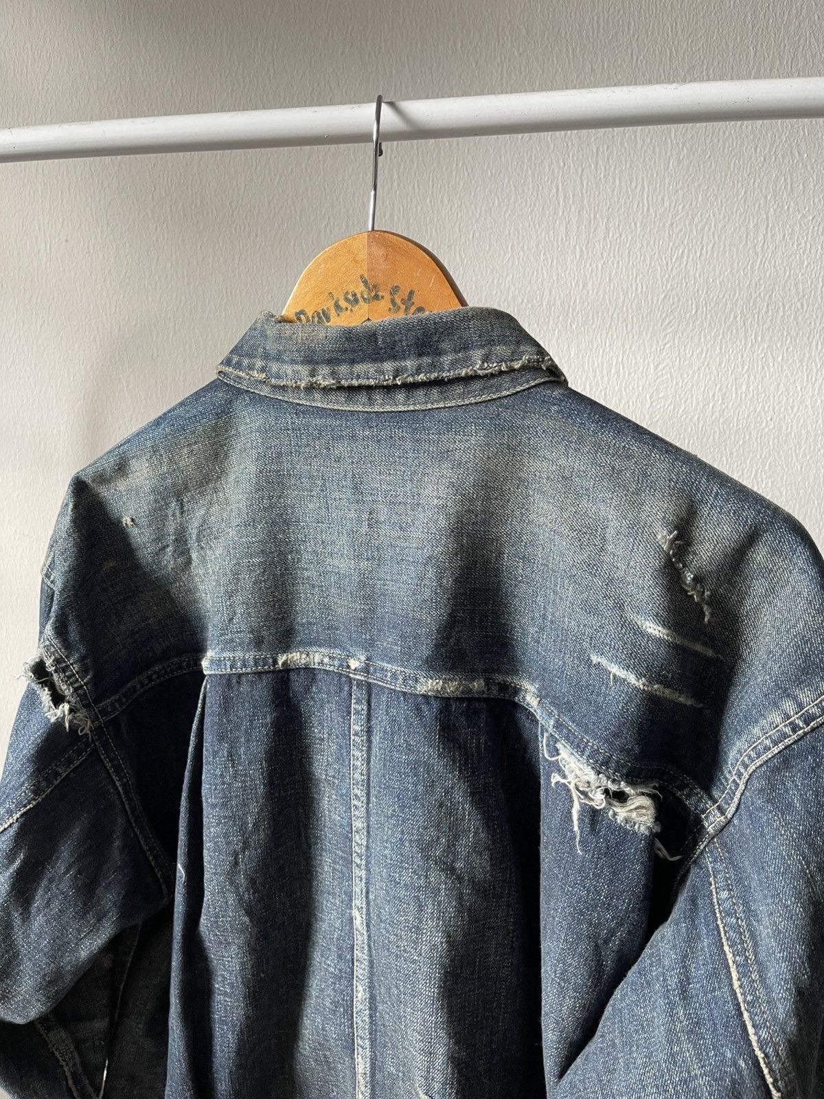 Neighborhood Sample Neighborhood Savage Type-1 Denim Jacket C1 Size US XL / EU 56 / 4 - 10 Thumbnail