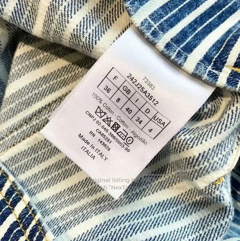 Dior Dior Multi-Color Cotton Women's Skirt . Size 28" / US 6 / IT 42 - 6 Thumbnail