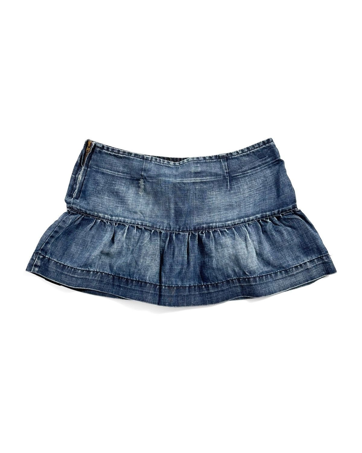Beauty Beast × Hysteric Glamour × Miss Sixty Vintage Killah by Miss Sixty Denim Mini Skirt Size 30" / US 8 / IT 44 - 5 Thumbnail