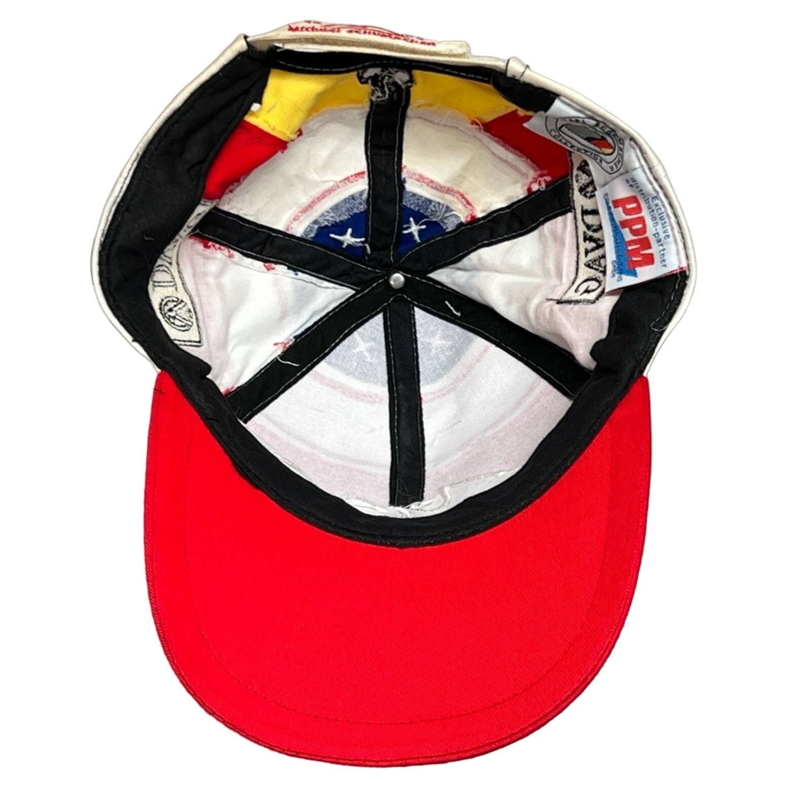 Vintage Michael Schumacher 1998 DVAG Ferrari F1 Racing Vintage Hat Size ONE SIZE - 6 Thumbnail