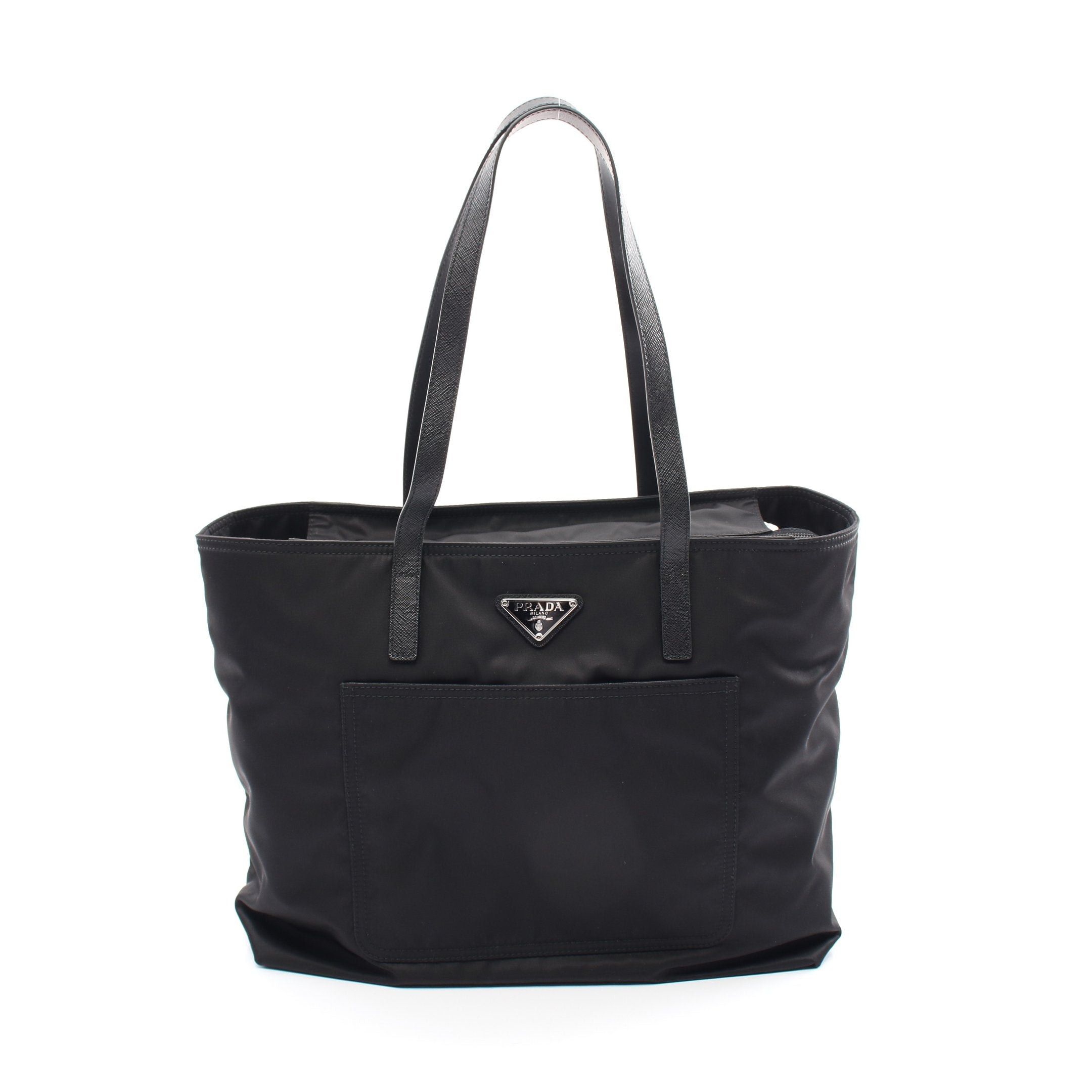 Prada Prada Re-Nylon Shoulder Bag Tote Nylon Leather Black Size ONE SIZE - 1 Thumbnail