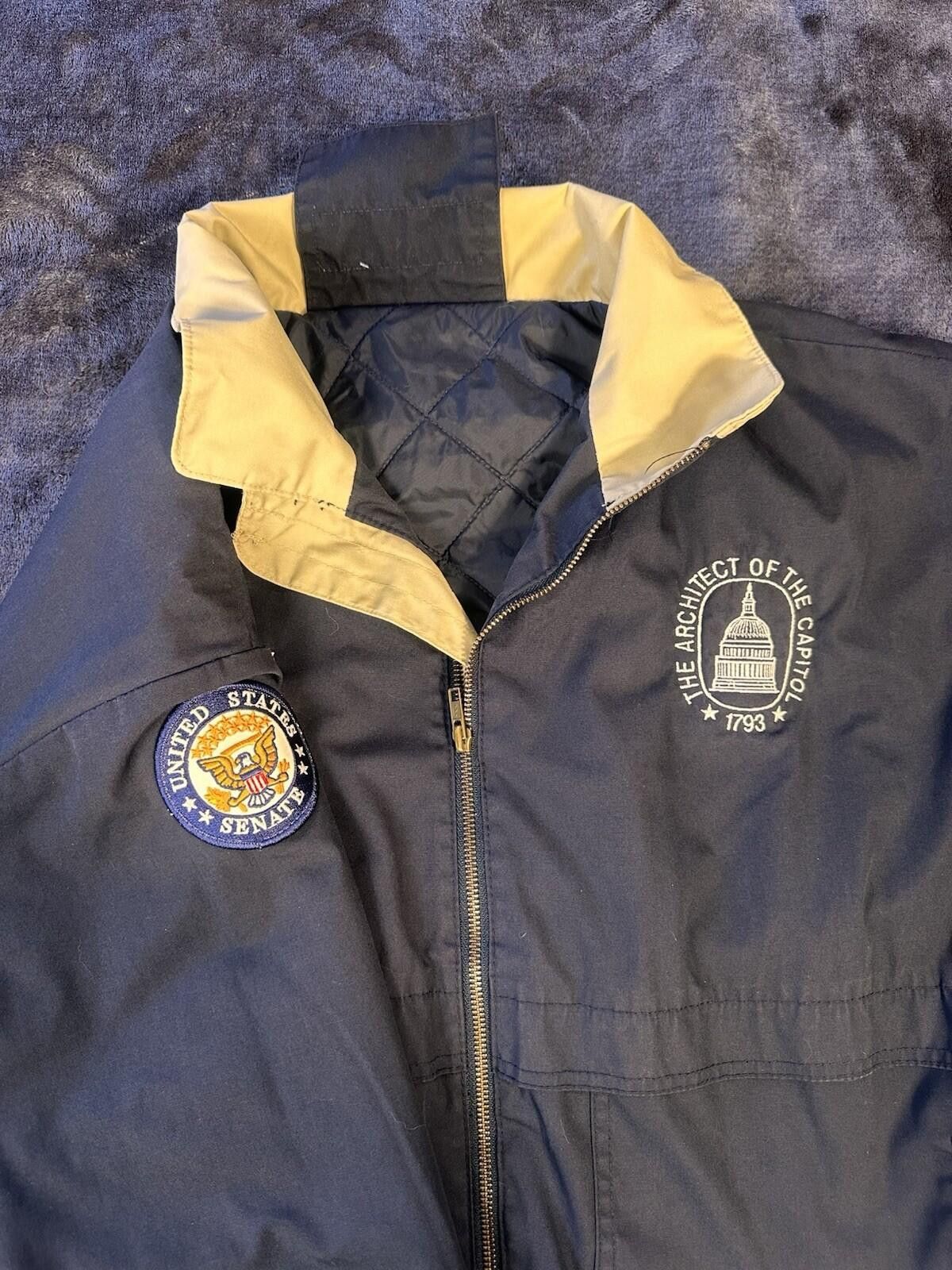 Cintas VTG - US Senate Floor Care L Jacket Architect of the Capitol Size ONE SIZE - 2 Thumbnail
