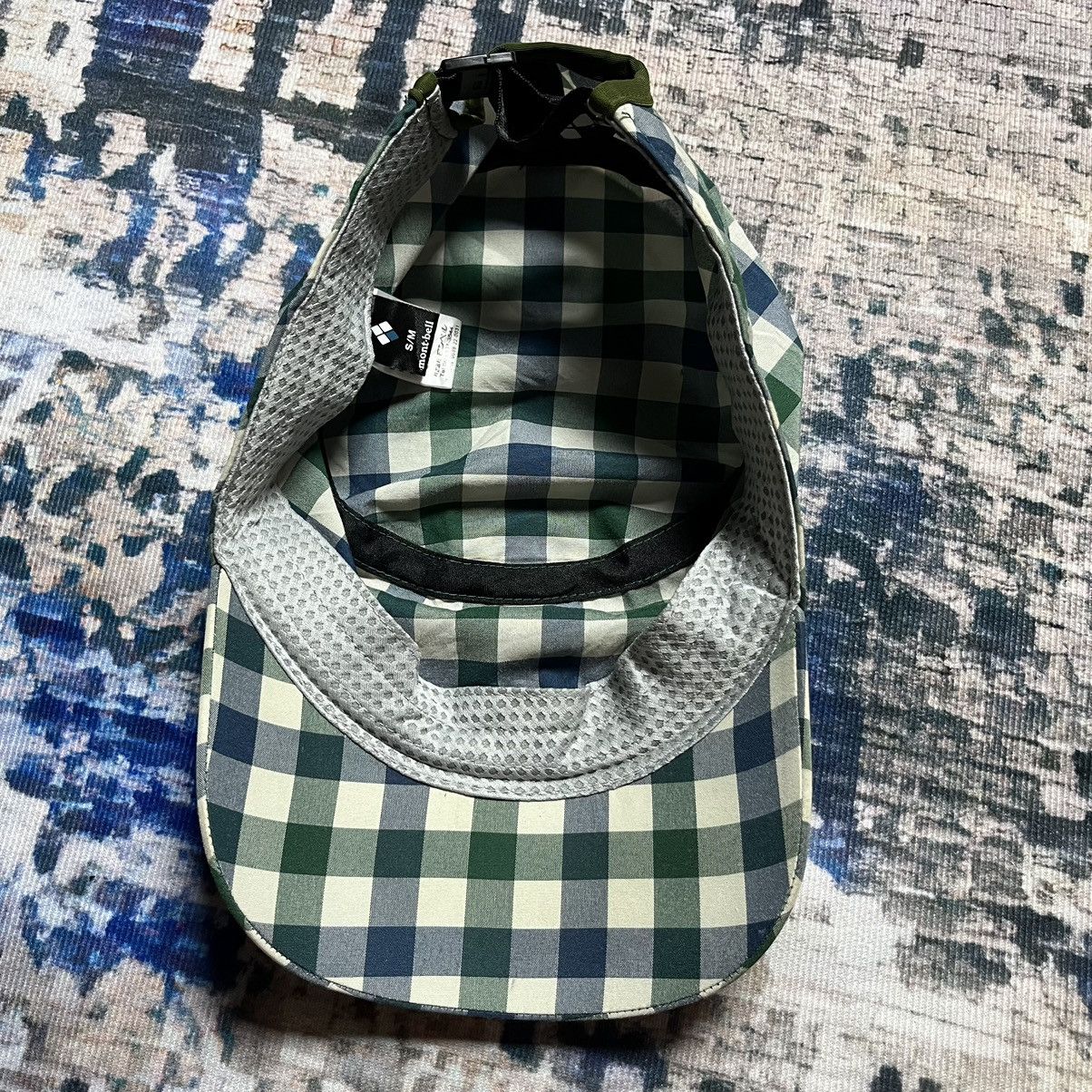 Japanese Brand × Montbell 💥Mont Bell Checkered Spell Out Cap Hats Size ONE SIZE - 5 Thumbnail