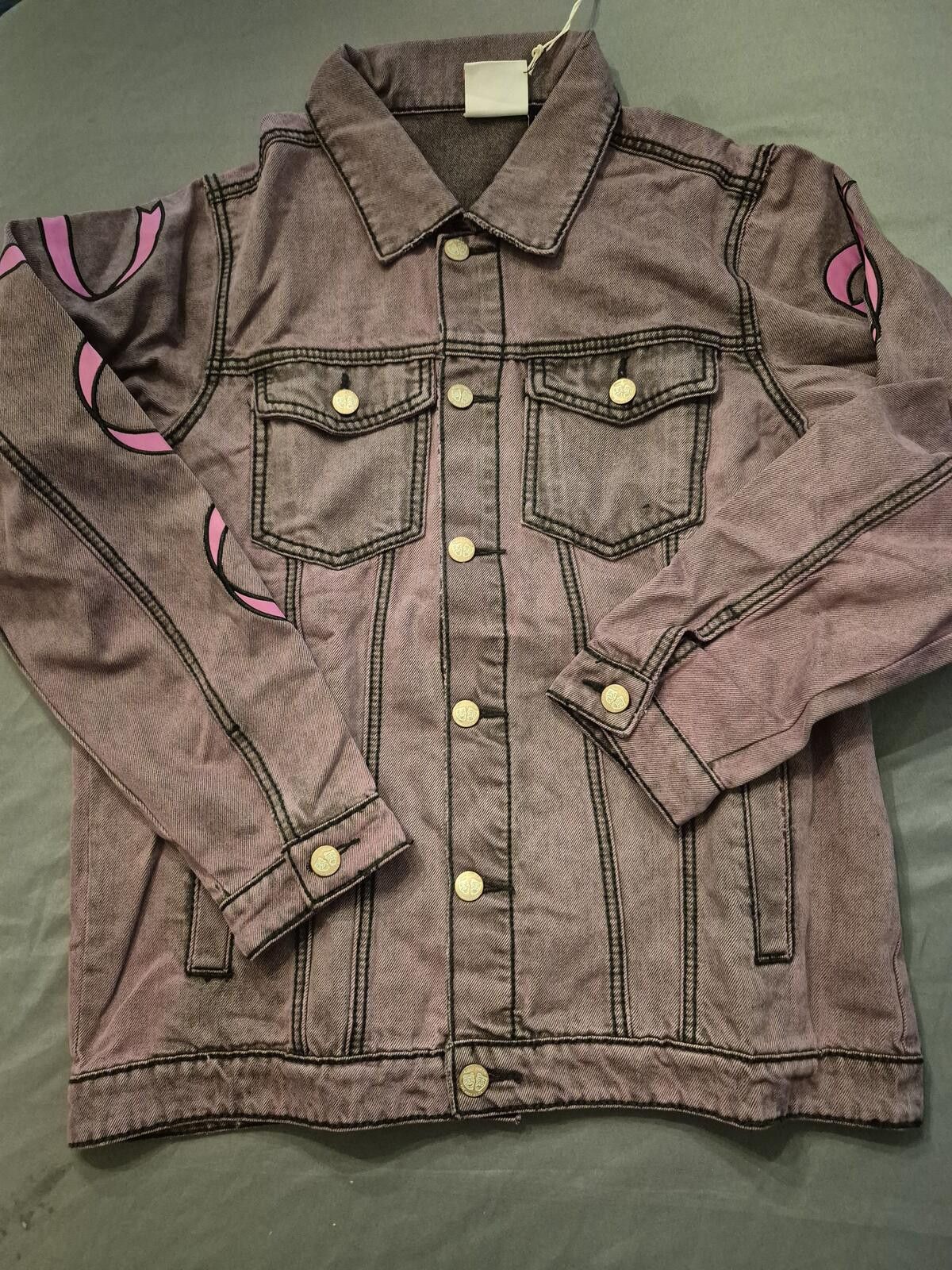 Asaali Asaali Denim Jacket Size New BNWT $350 MSRP Size US L / EU 52-54 / 3 - 1 Thumbnail