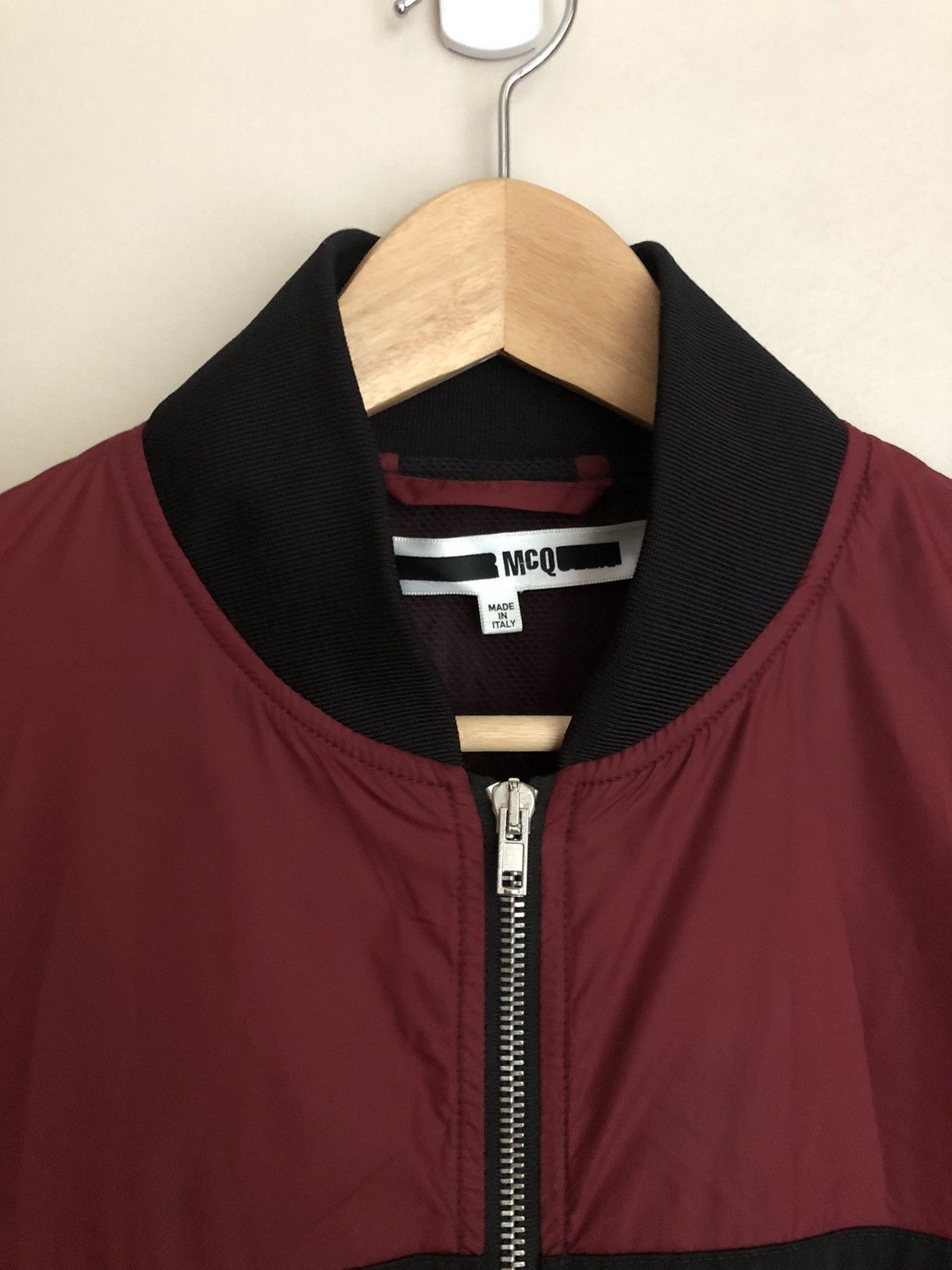 Alexander McQueen McQ Alexander McQueen Oxblood Logo Windbreaker Size US M / EU 48-50 / 2 - 5 Thumbnail